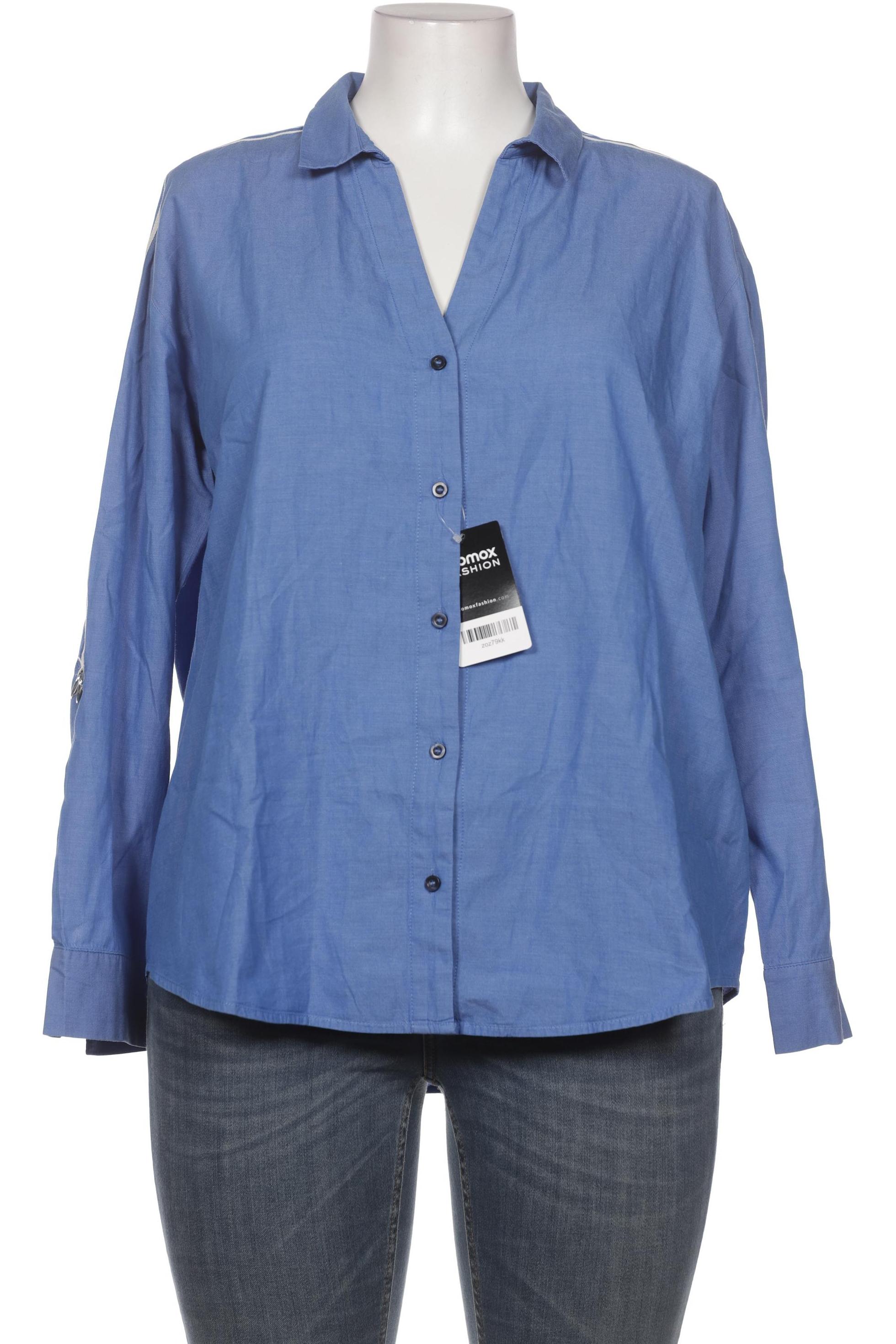 

Opus Damen Bluse, blau, Gr. 42