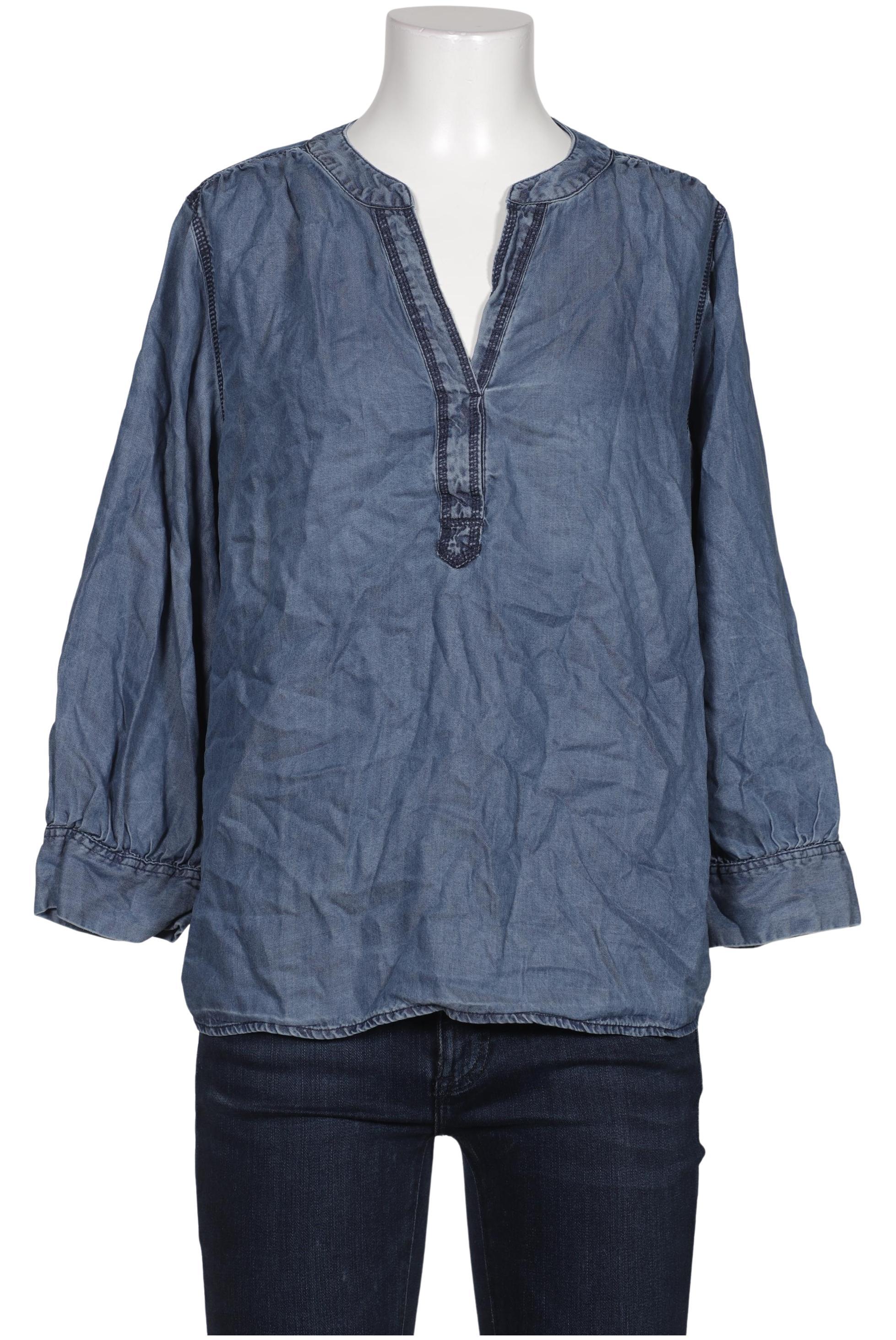 

Opus Damen Bluse, blau, Gr. 40