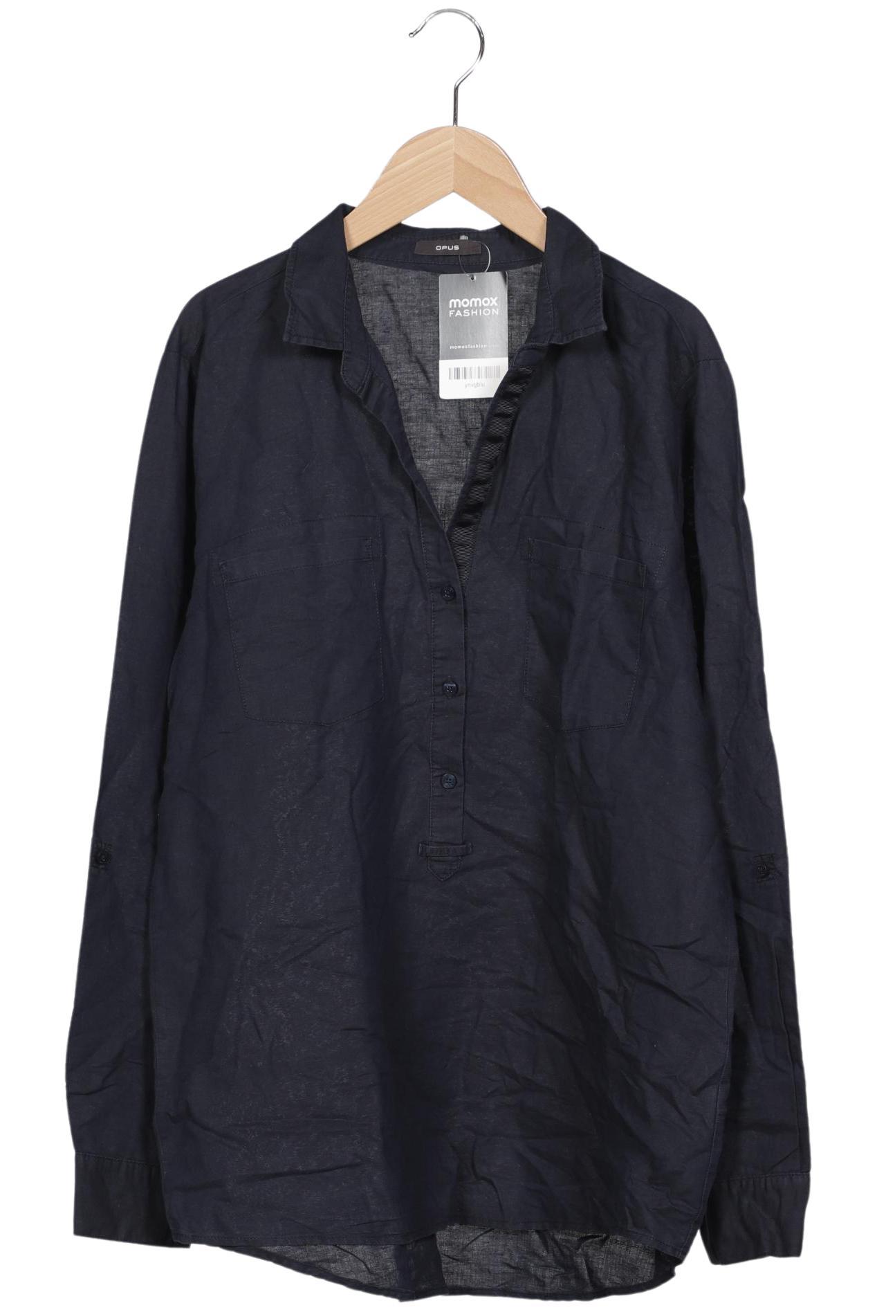 

Opus Damen Bluse, marineblau, Gr. 42