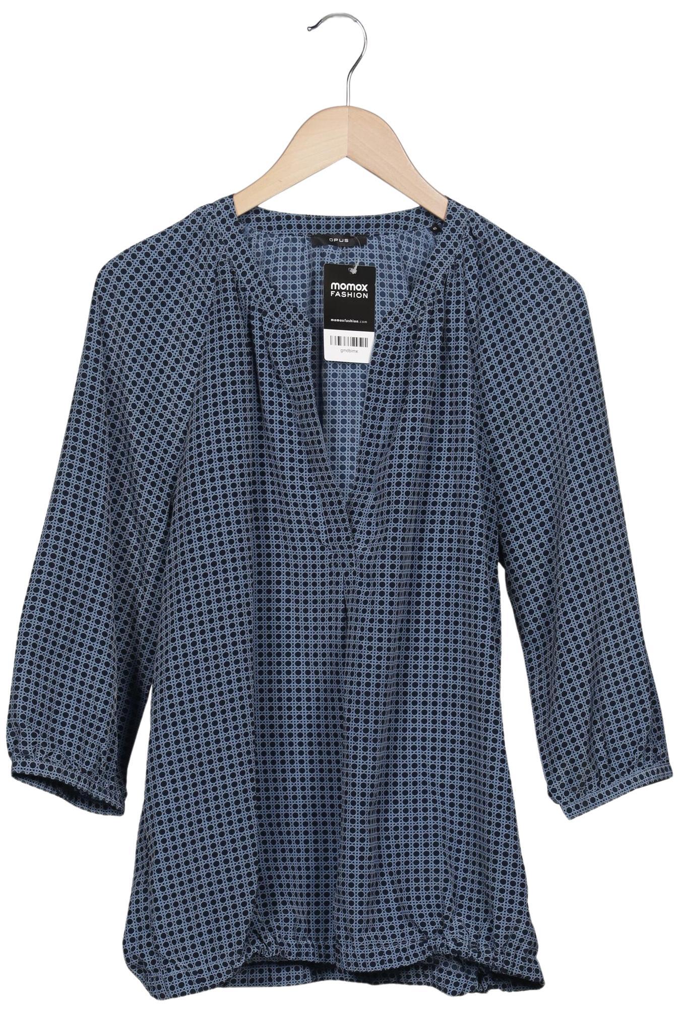 

Opus Damen Bluse, marineblau, Gr. 40