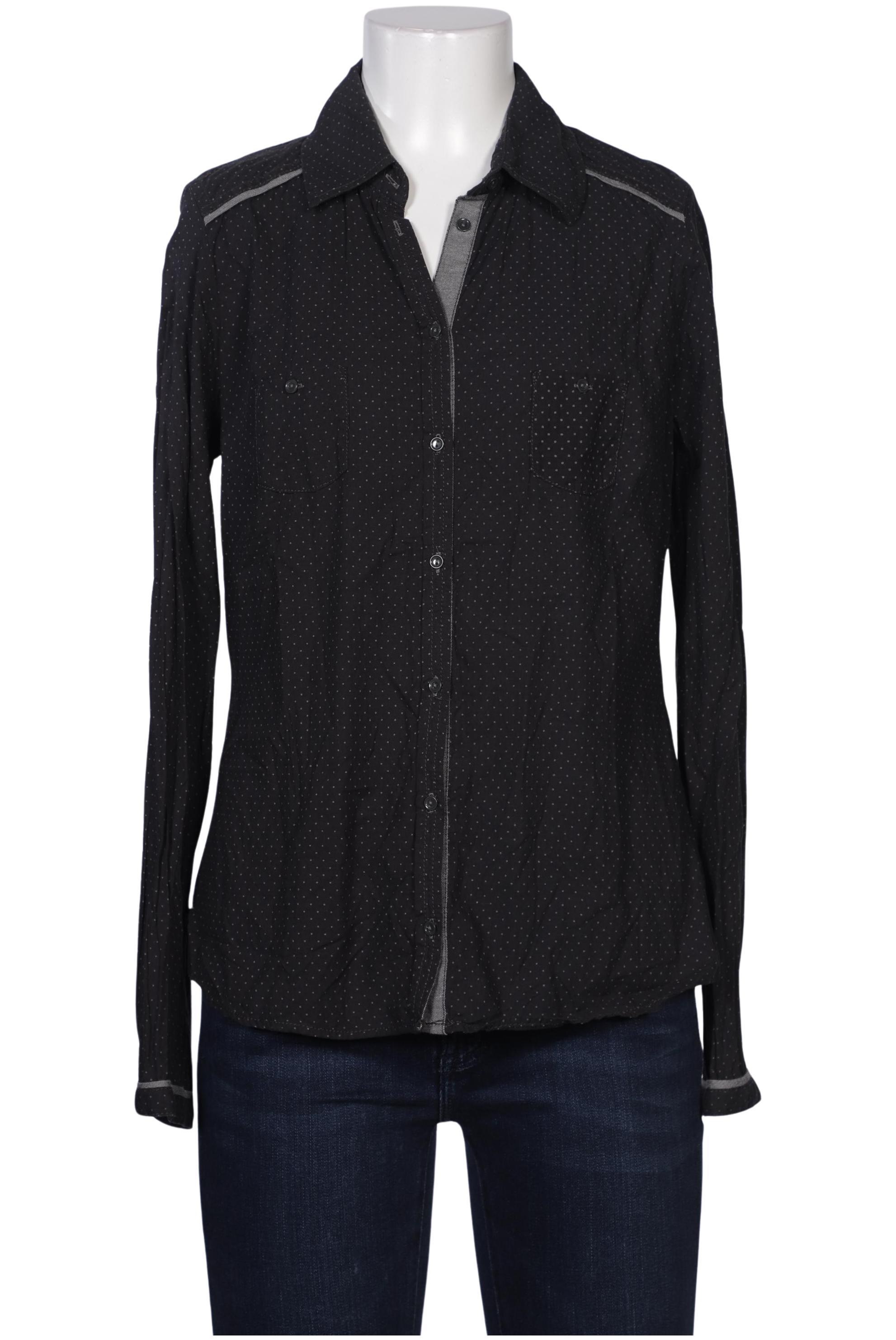 

Opus Damen Bluse, schwarz, Gr. 38