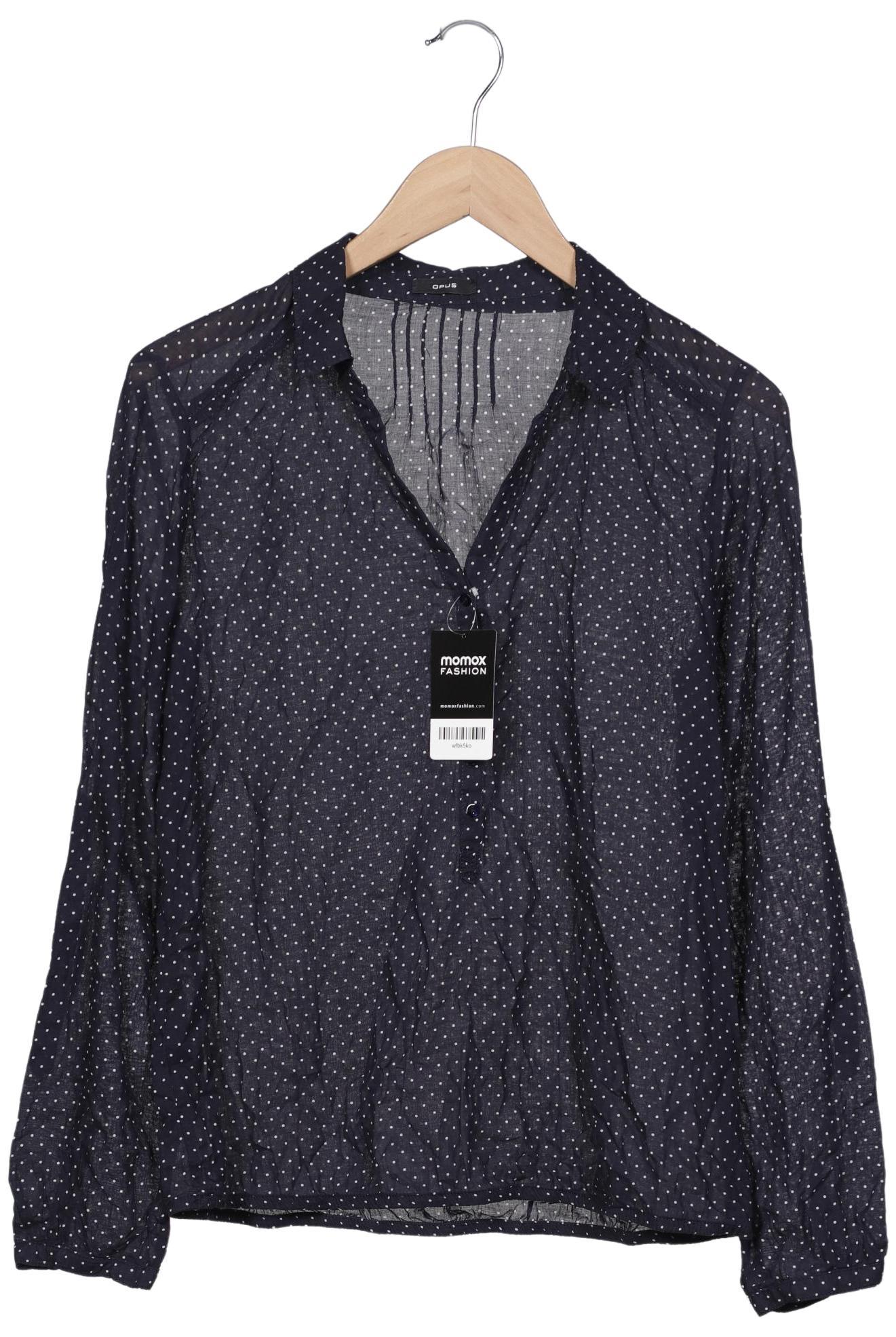 

Opus Damen Bluse, marineblau, Gr. 38