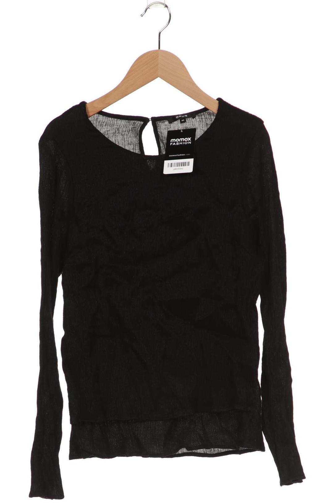 

Opus Damen Bluse, schwarz, Gr. 40