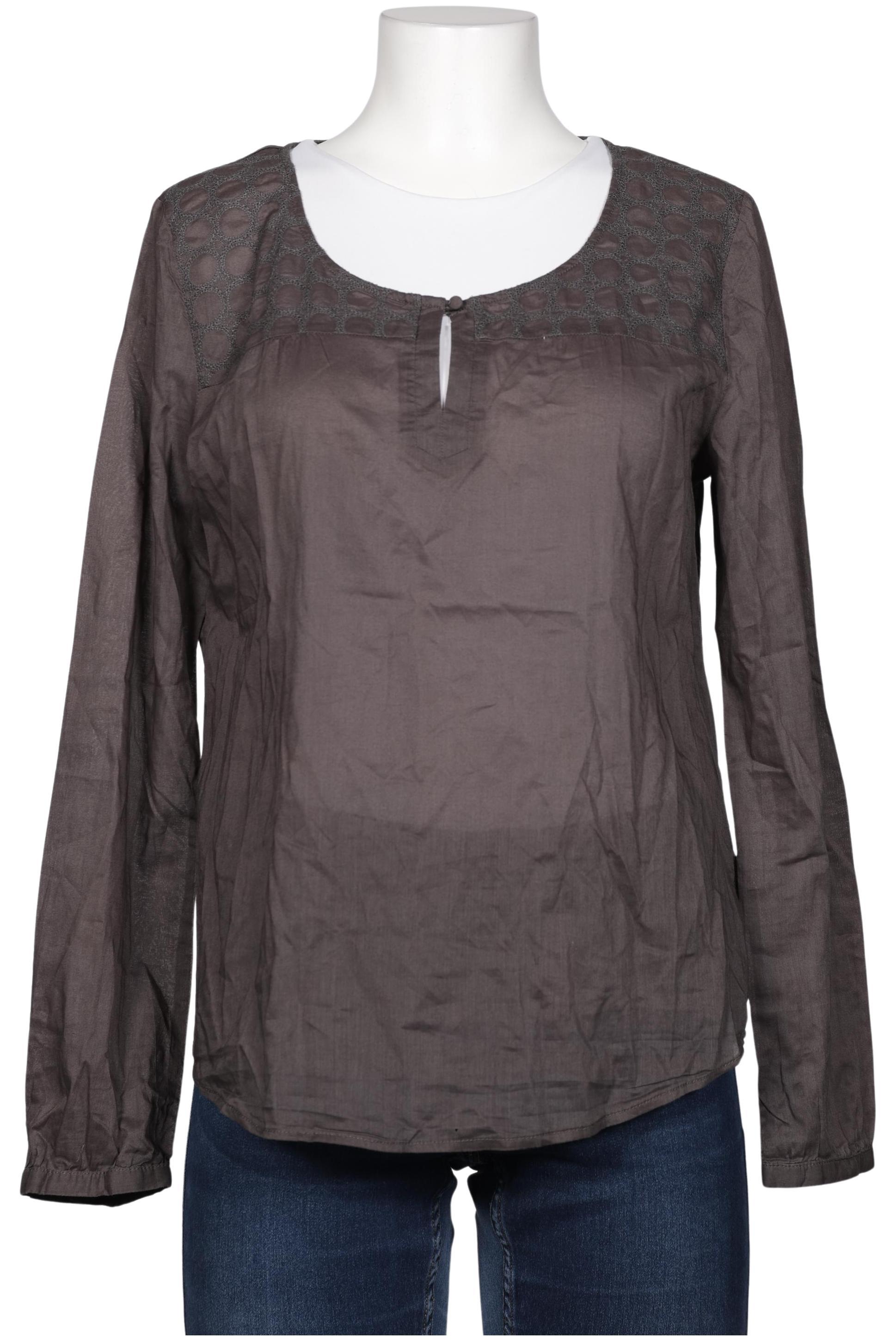 

Opus Damen Bluse, grau, Gr. 40