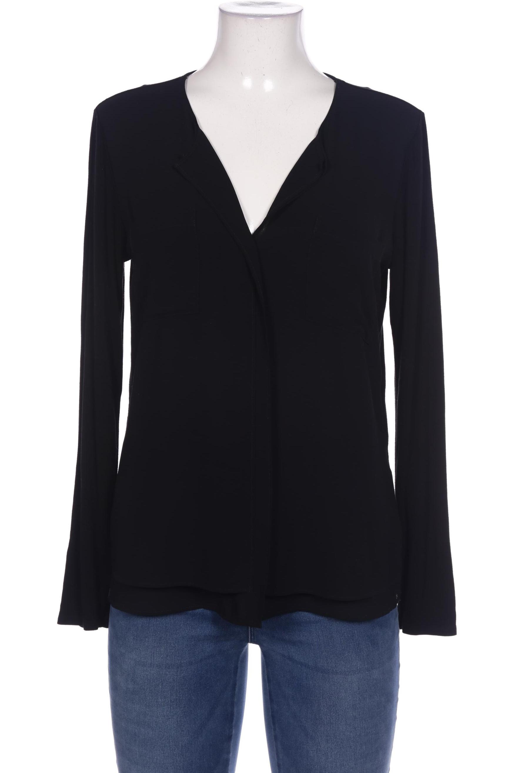 

Opus Damen Bluse, schwarz, Gr. 38