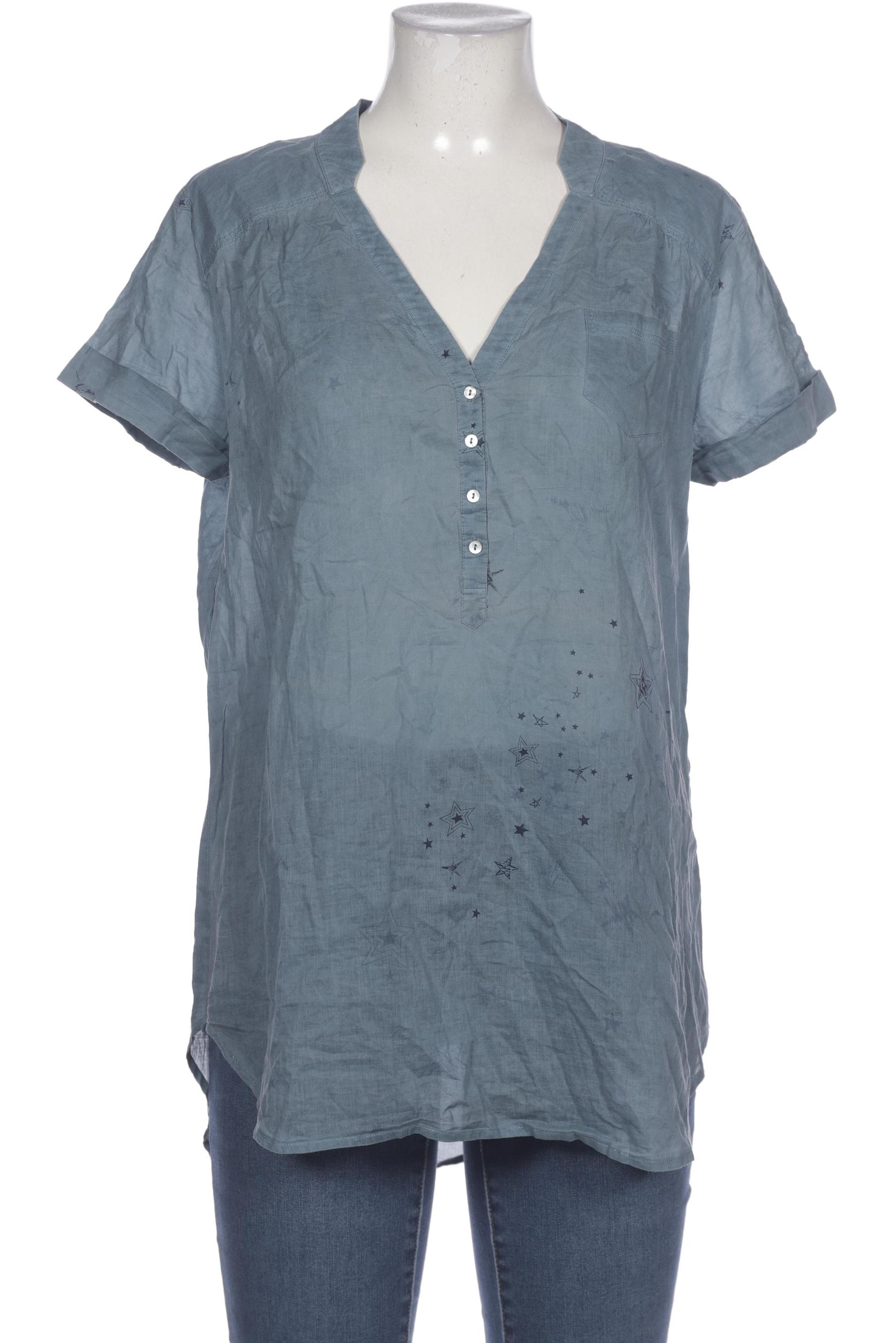 

Opus Damen Bluse, blau, Gr. 42