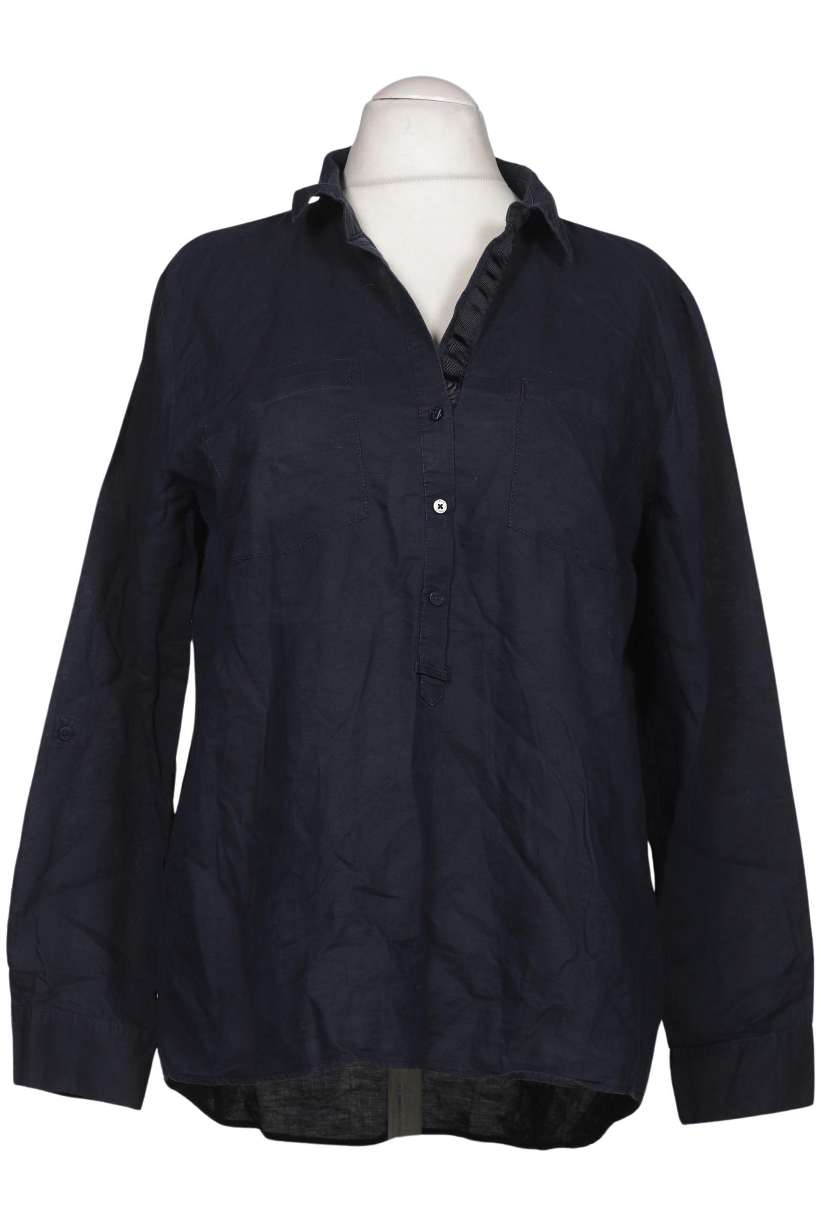 

Opus Damen Bluse, marineblau, Gr. 44