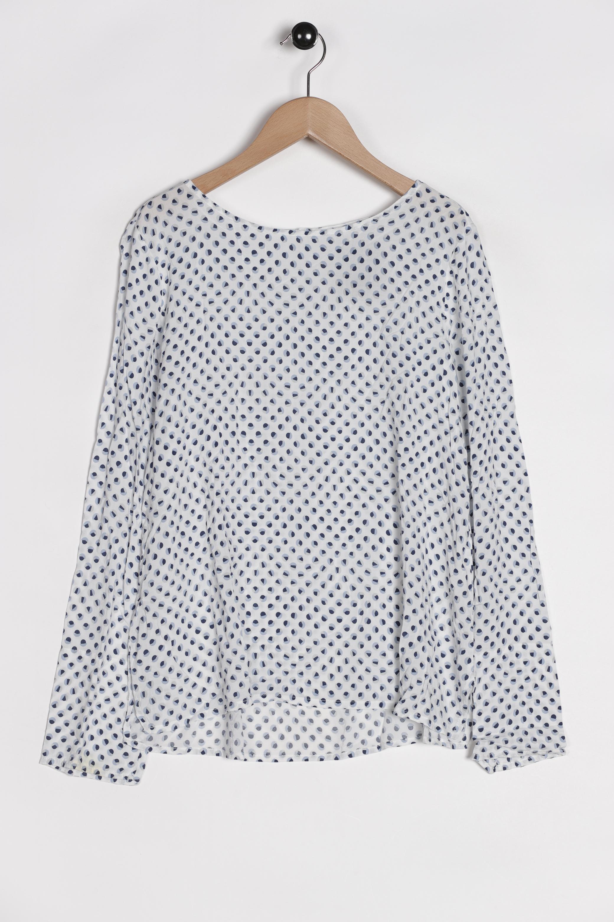 

Opus Damen Bluse, blau, Gr. 38
