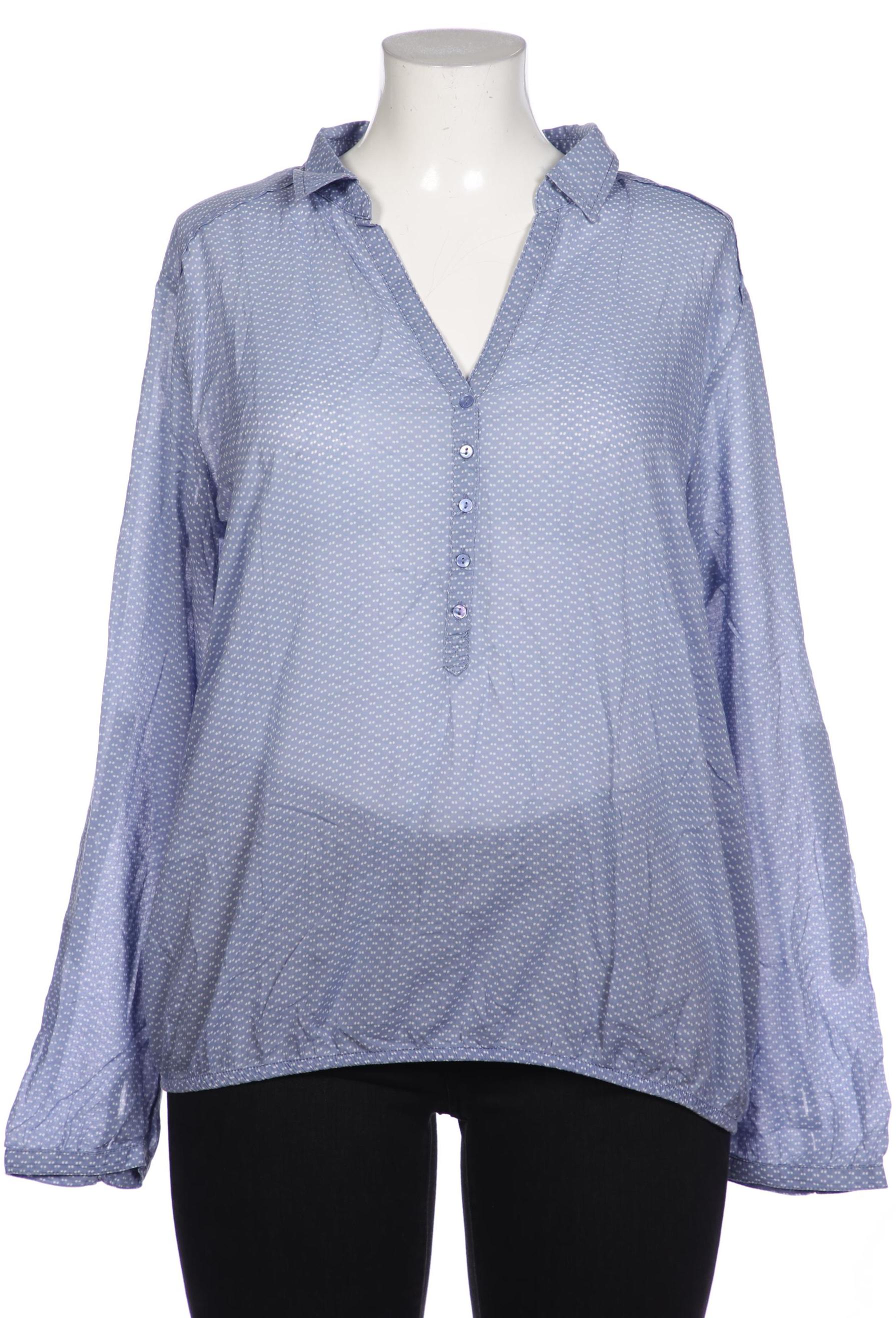 

Opus Damen Bluse, blau, Gr. 44