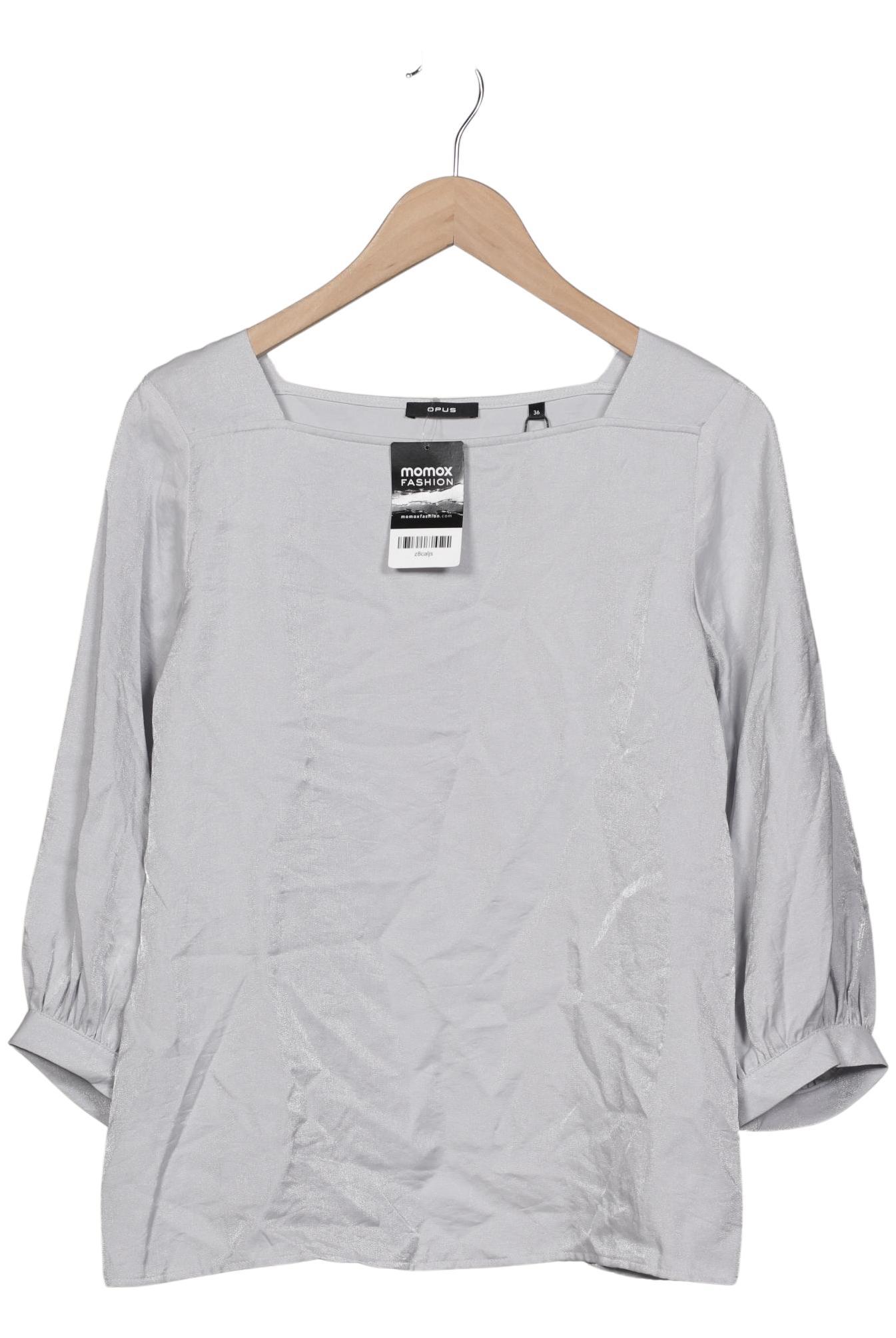 

Opus Damen Bluse, grau, Gr. 36