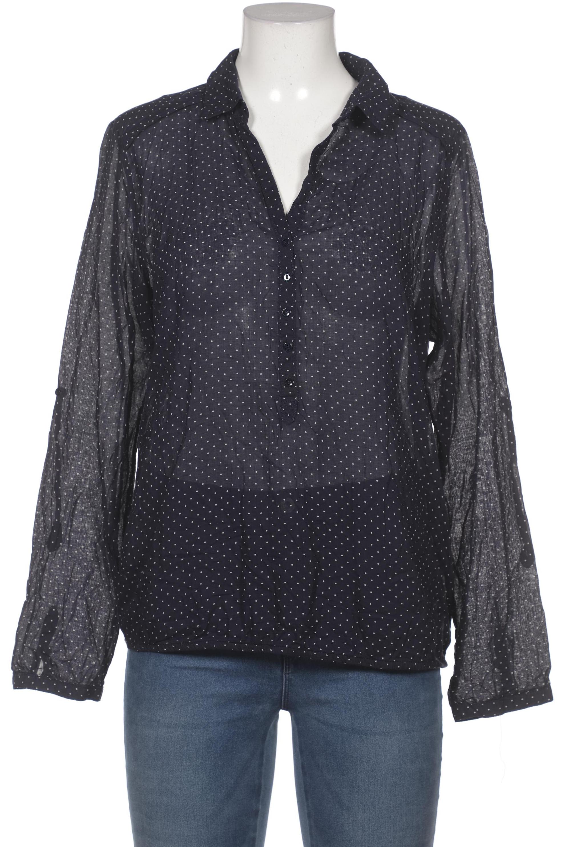 

Opus Damen Bluse, marineblau, Gr. 40
