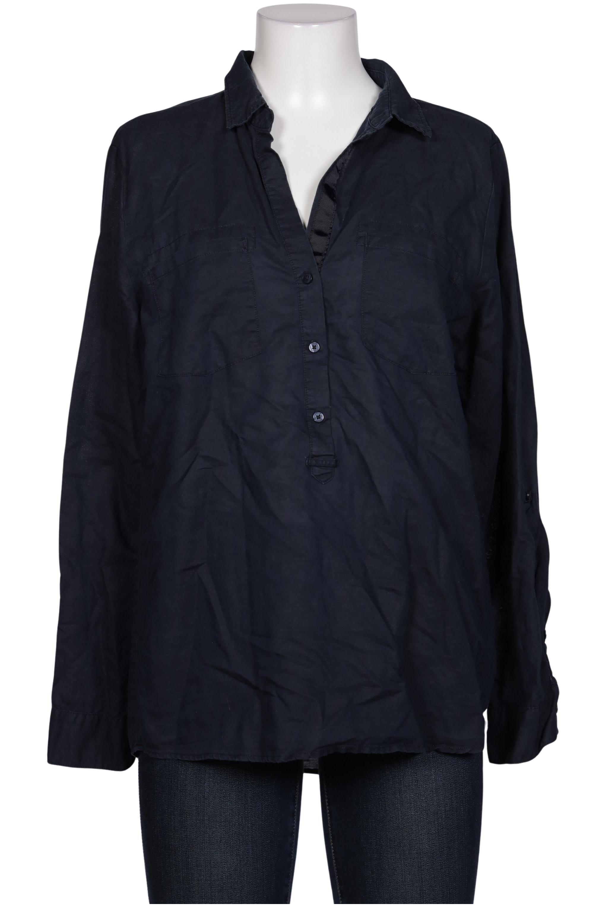

Opus Damen Bluse, marineblau, Gr. 42