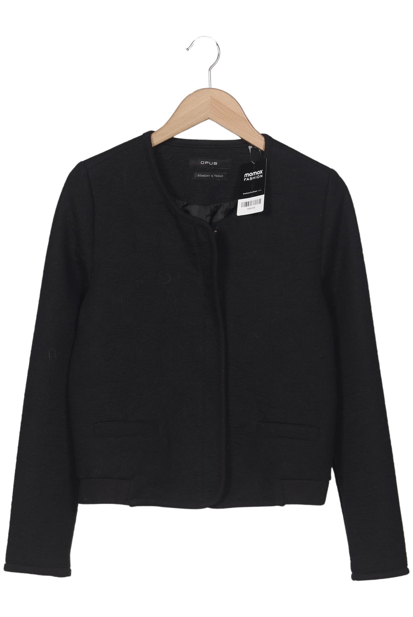 

Opus Damen Jacke, schwarz, Gr. 38
