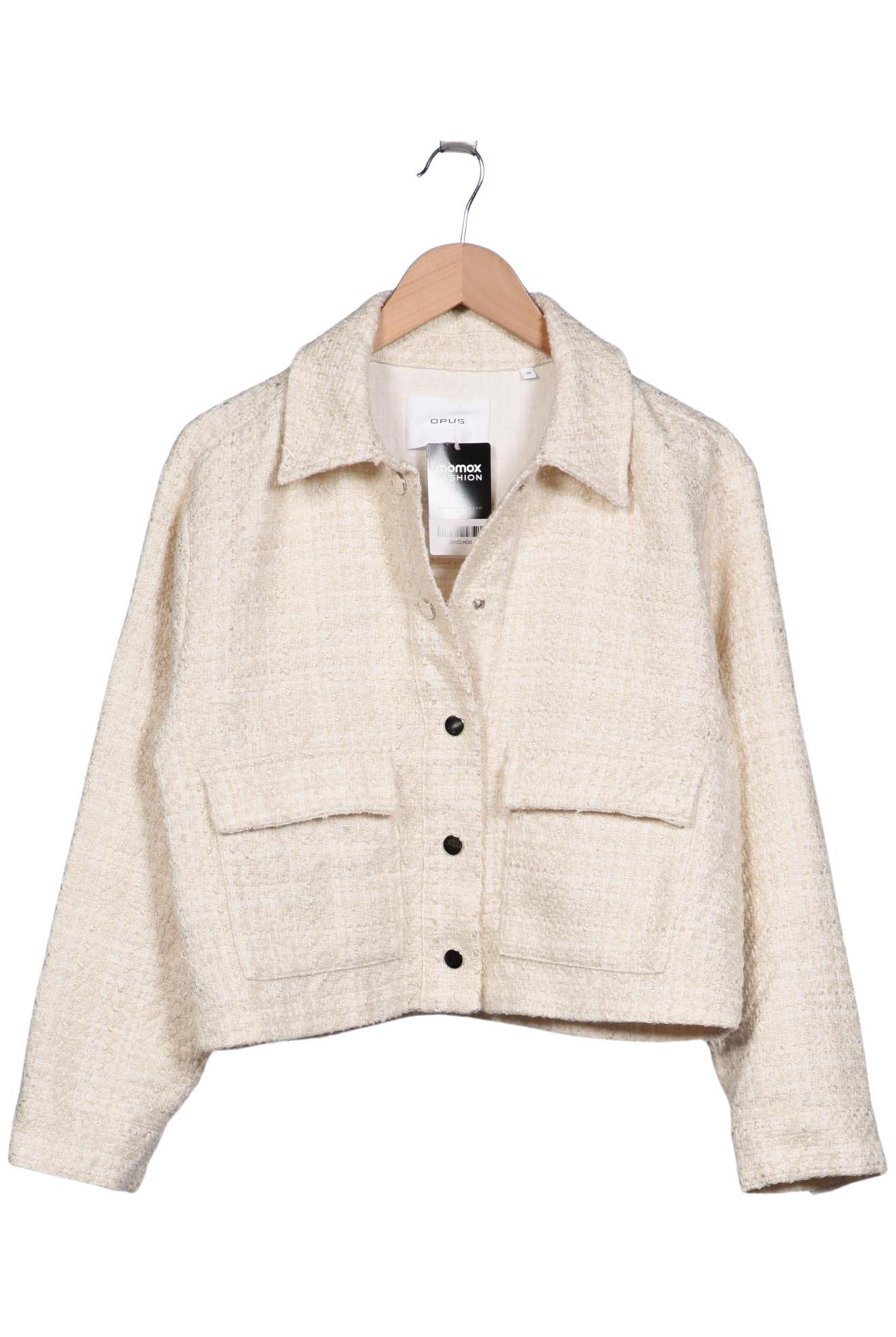 

Opus Damen Jacke, cremeweiß, Gr. 36