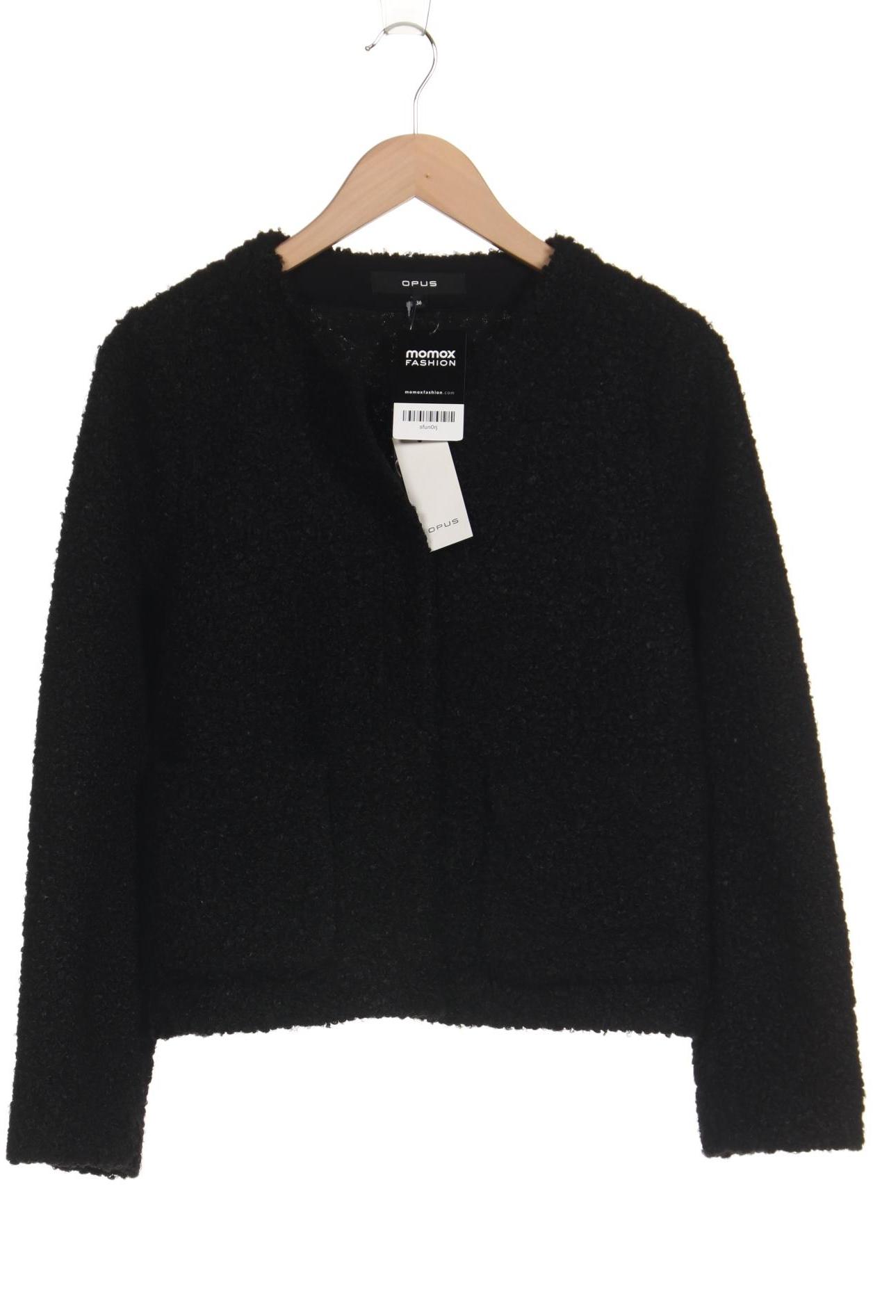 

Opus Damen Jacke, schwarz, Gr. 36