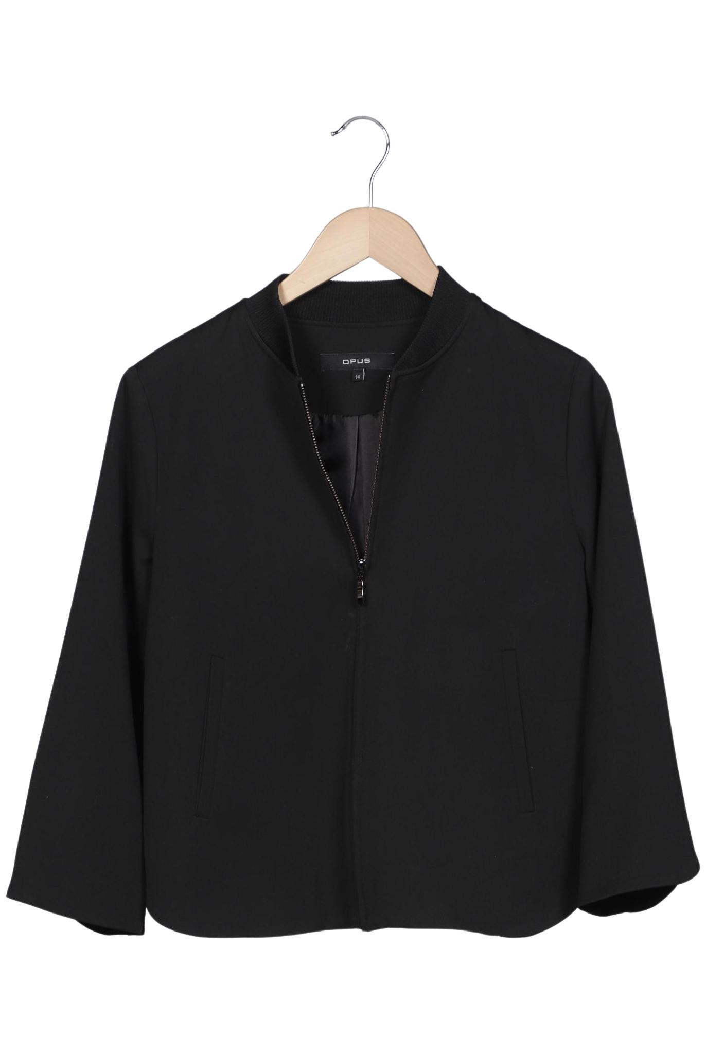 

Opus Damen Jacke, schwarz, Gr. 34
