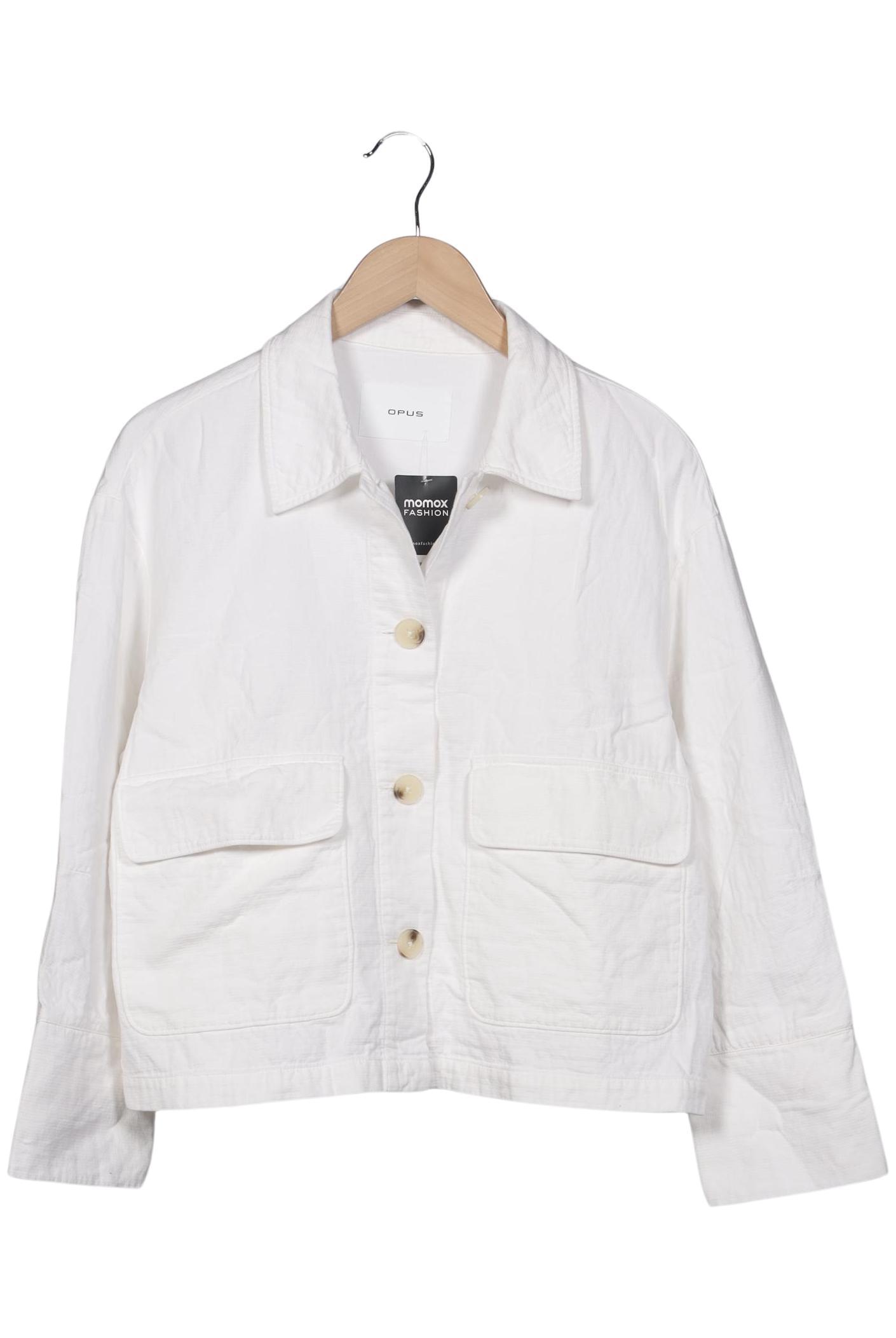 

Opus Damen Jacke, weiß, Gr. 38