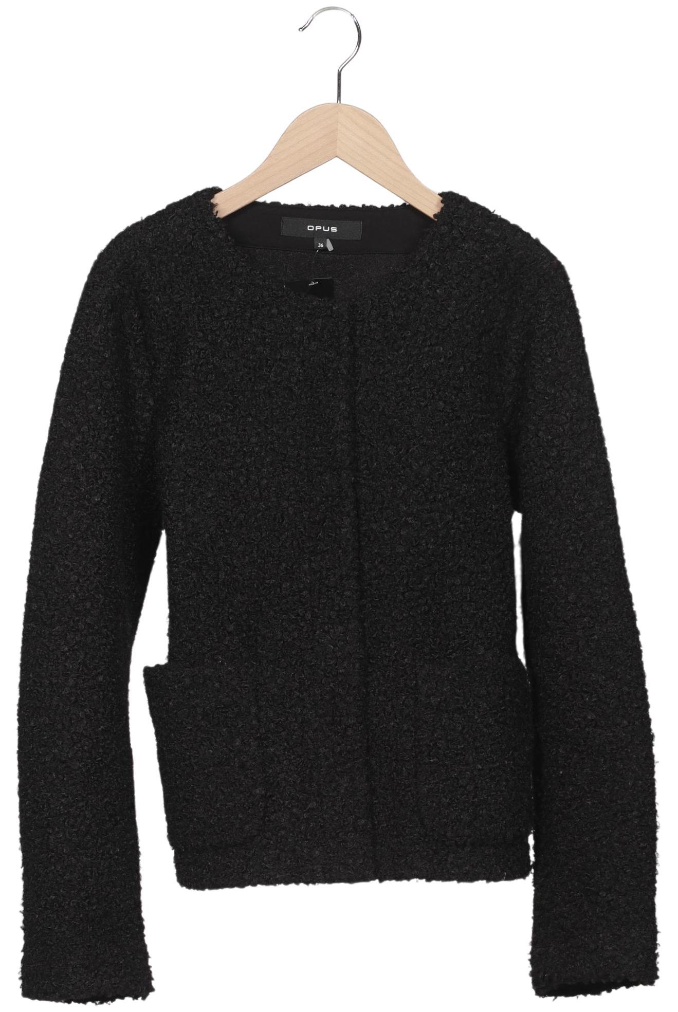 

Opus Damen Jacke, schwarz, Gr. 36