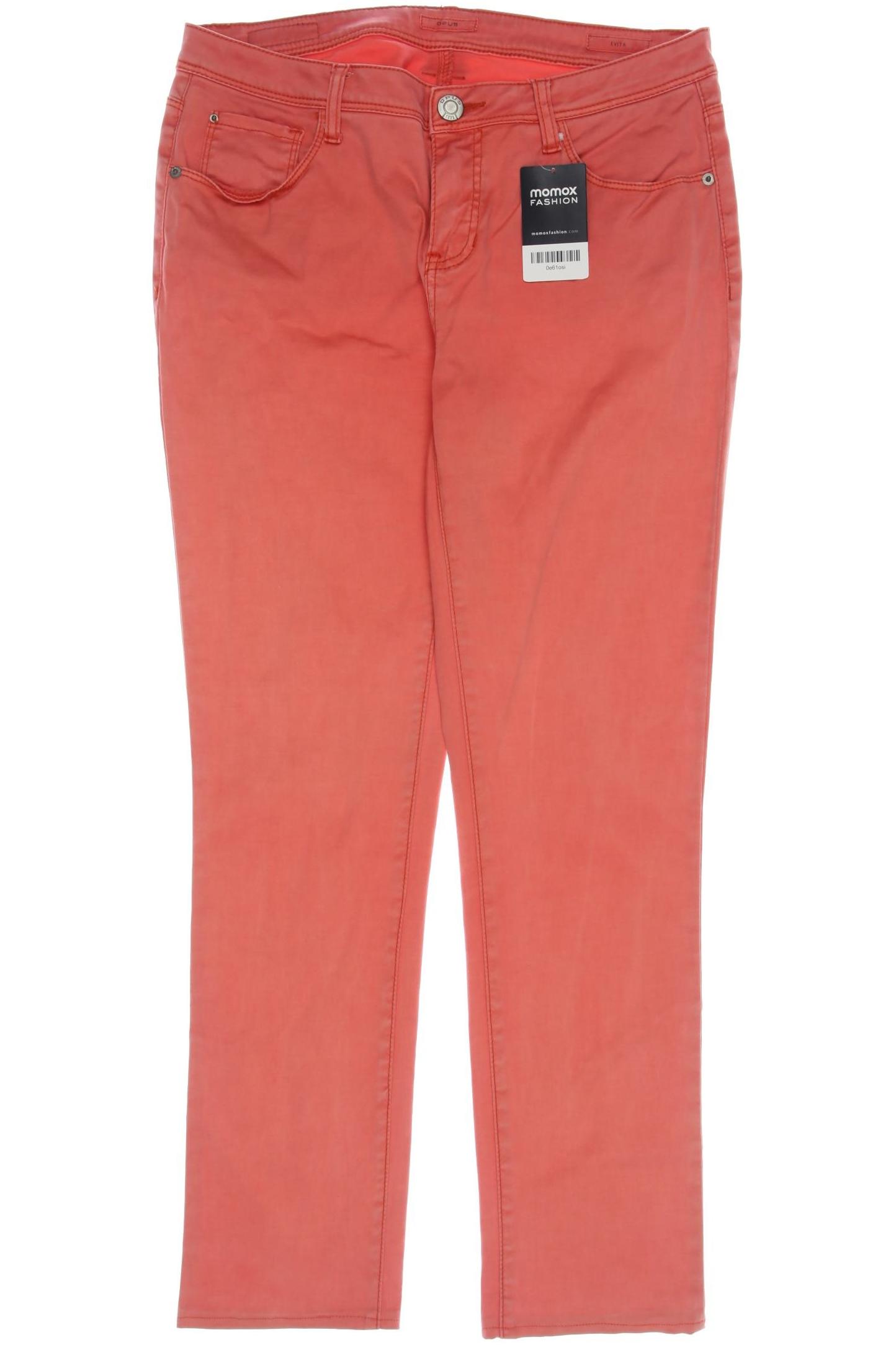 

Opus Damen Jeans, rot, Gr. 42