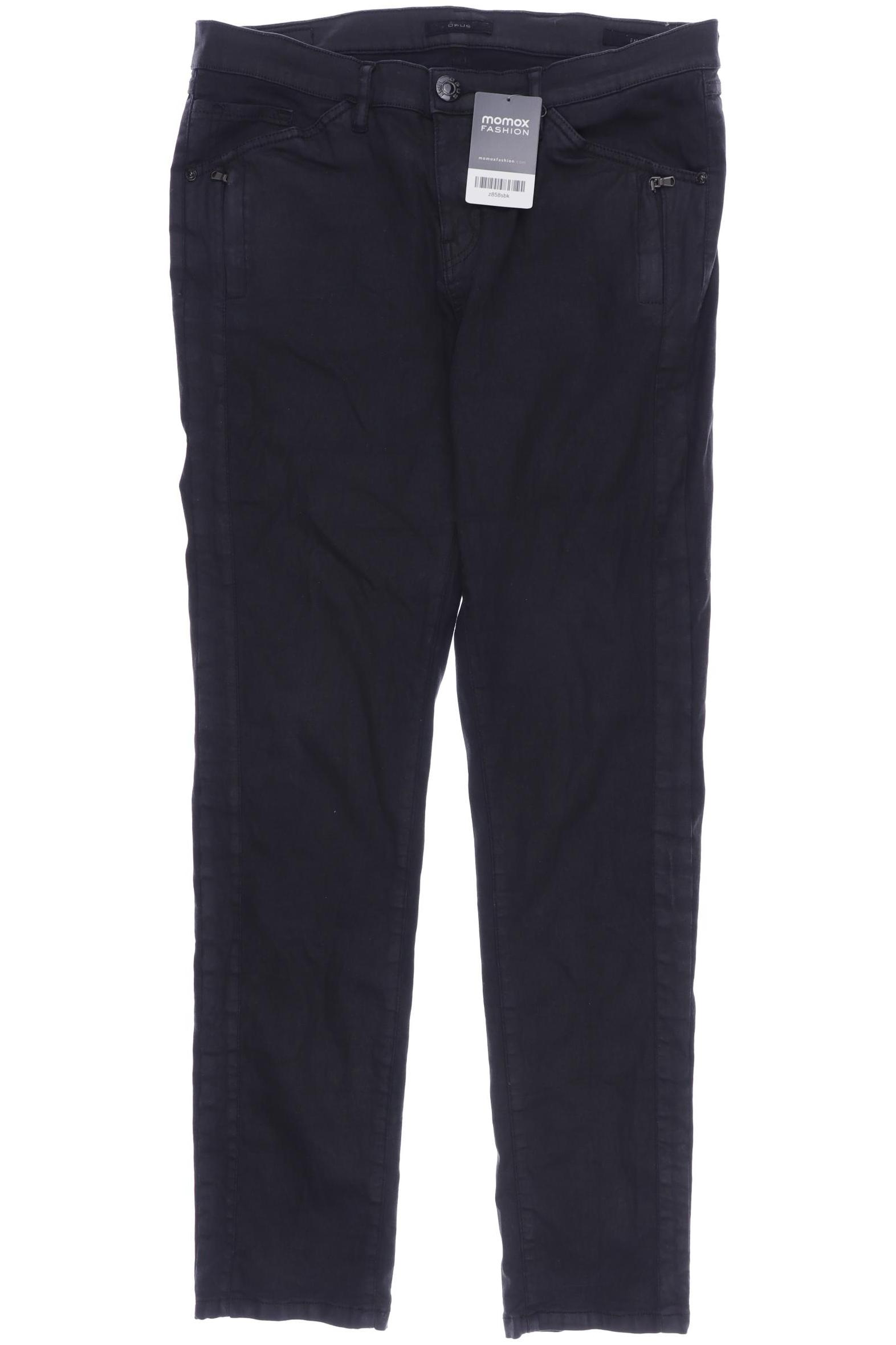 

Opus Damen Jeans, schwarz, Gr. 42