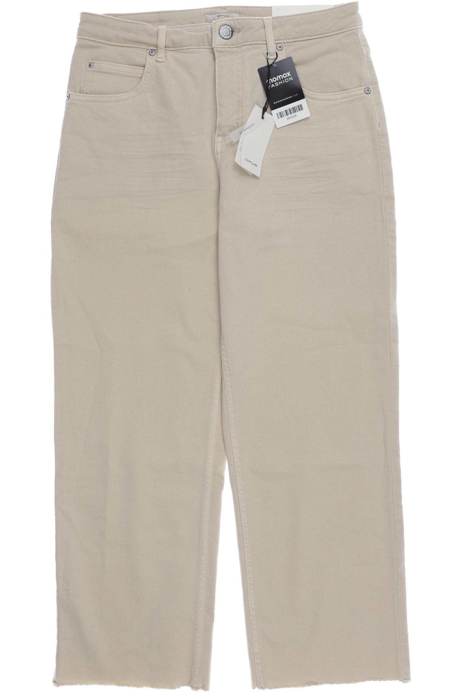 

Opus Damen Jeans, beige, Gr. 40
