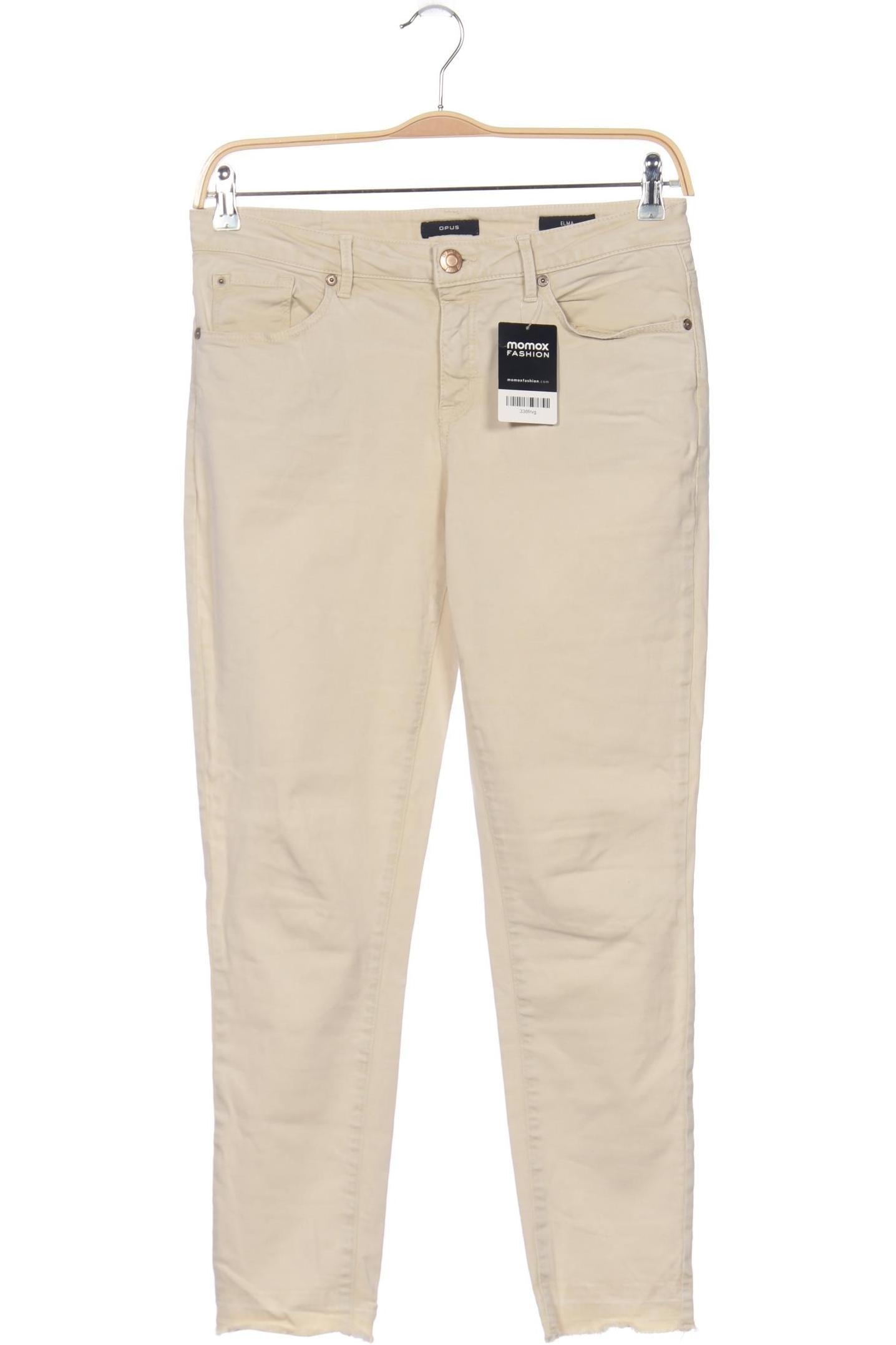 

Opus Damen Jeans, beige, Gr. 40