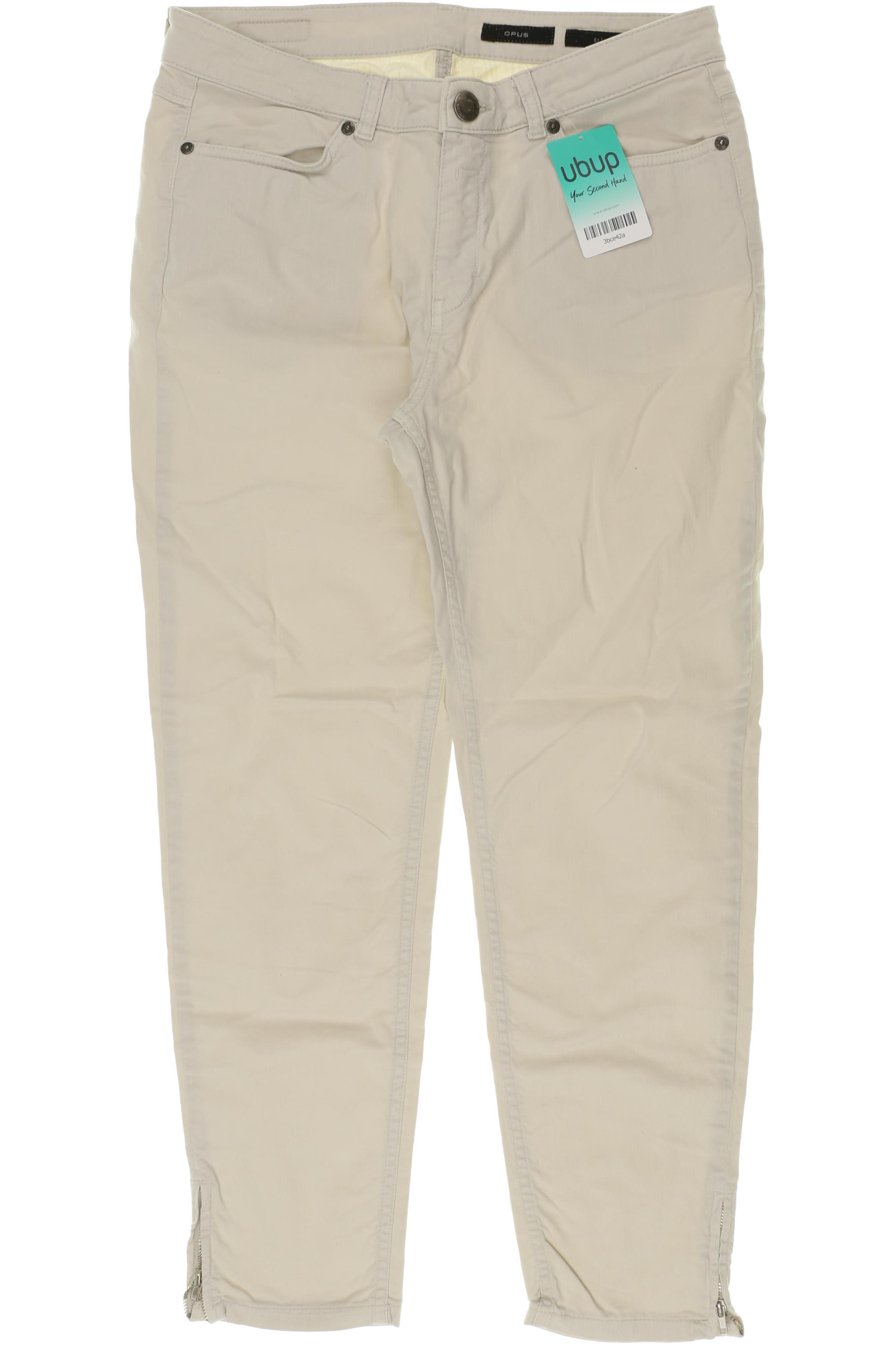 

Opus Damen Jeans, beige, Gr. 40