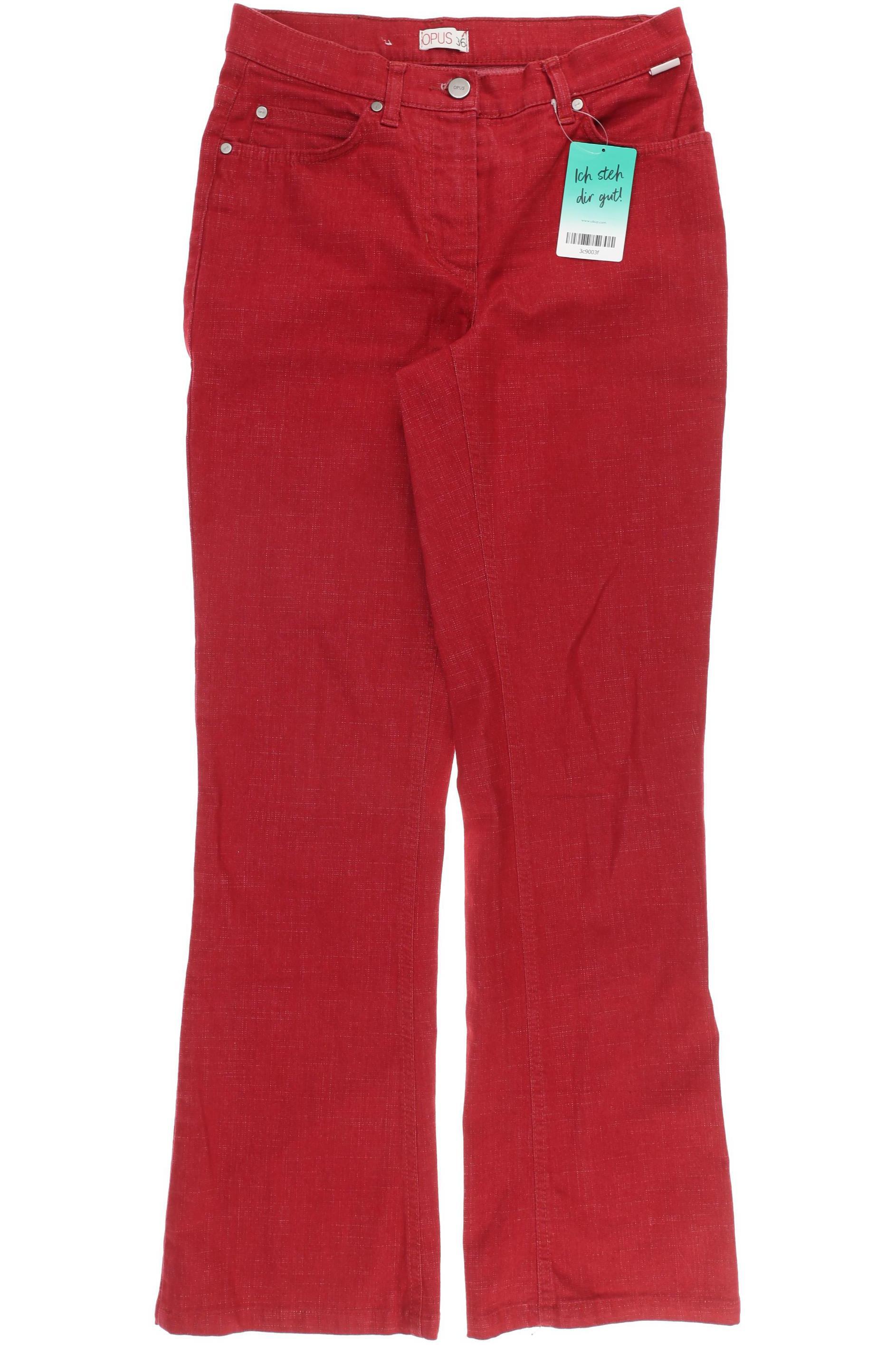 

Opus Damen Jeans, rot, Gr. 36