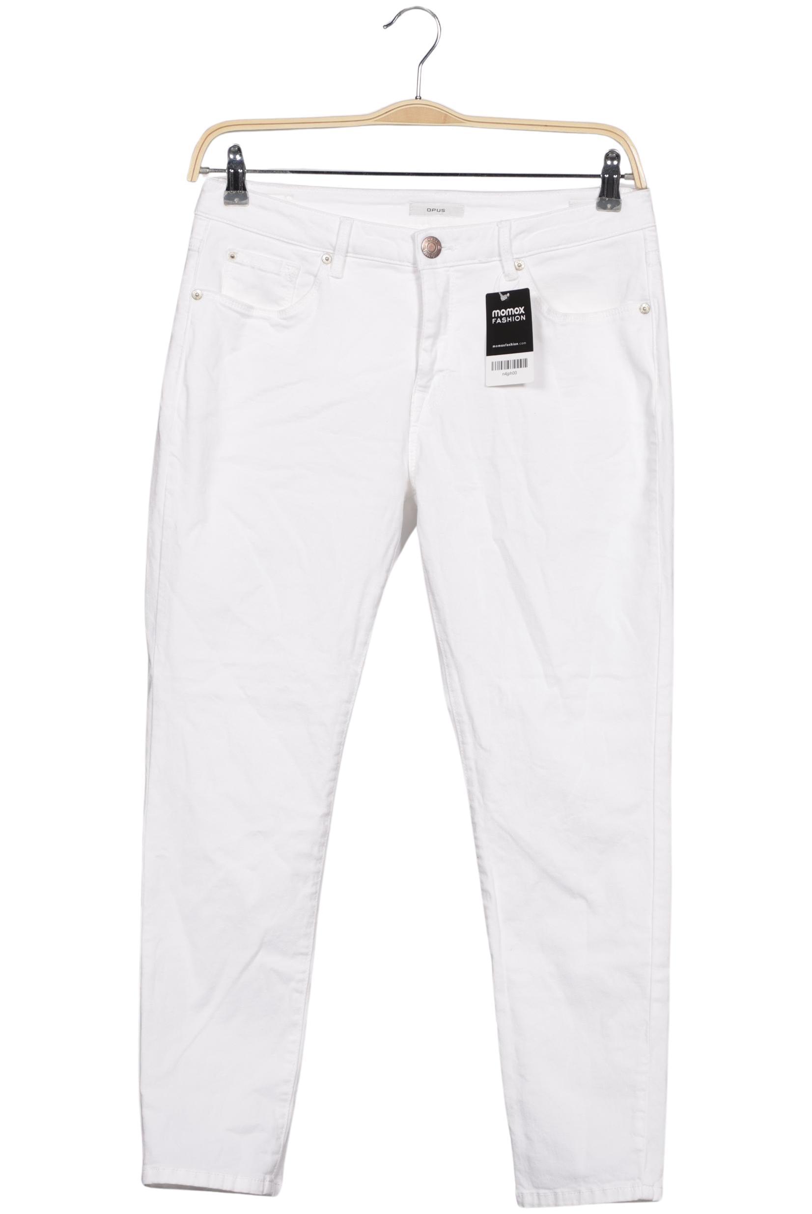 

Opus Damen Jeans, weiß, Gr. 42