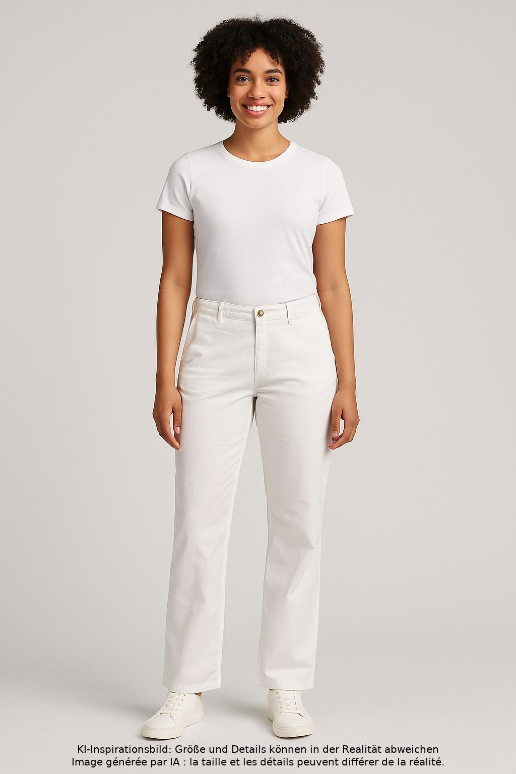 

Opus Damen Jeans, weiß, Gr. 40