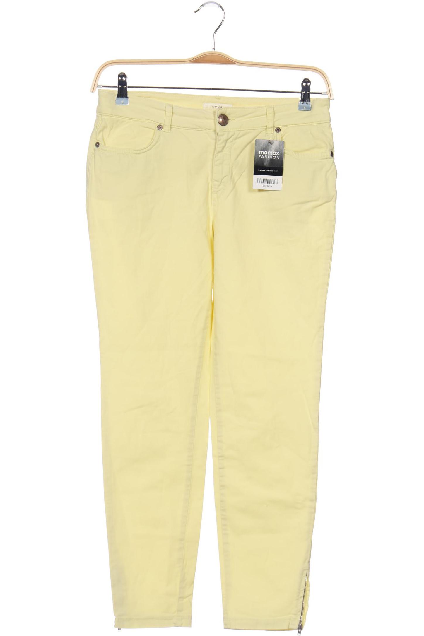 

Opus Damen Jeans, gelb, Gr. 38