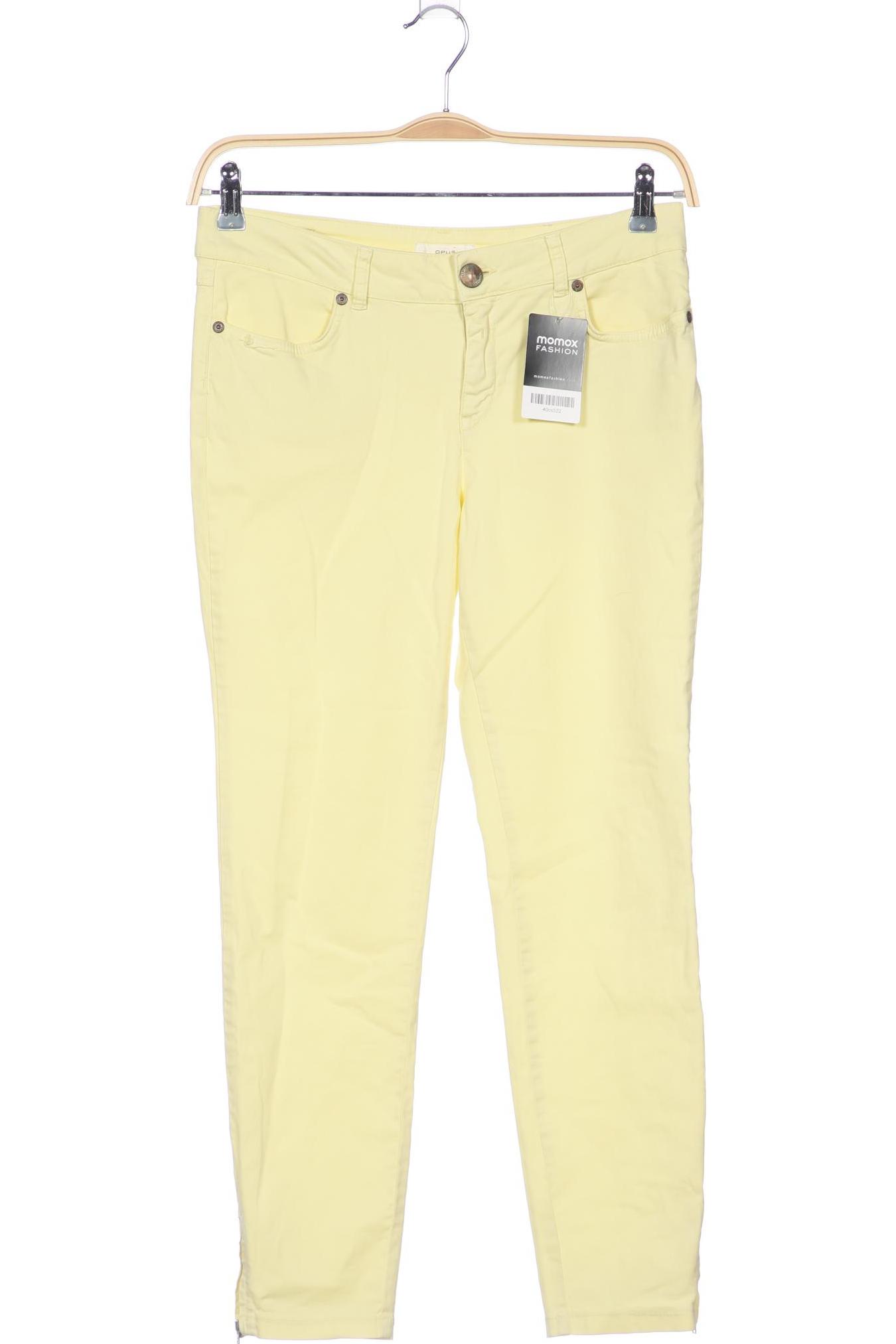 

Opus Damen Jeans, gelb, Gr. 36