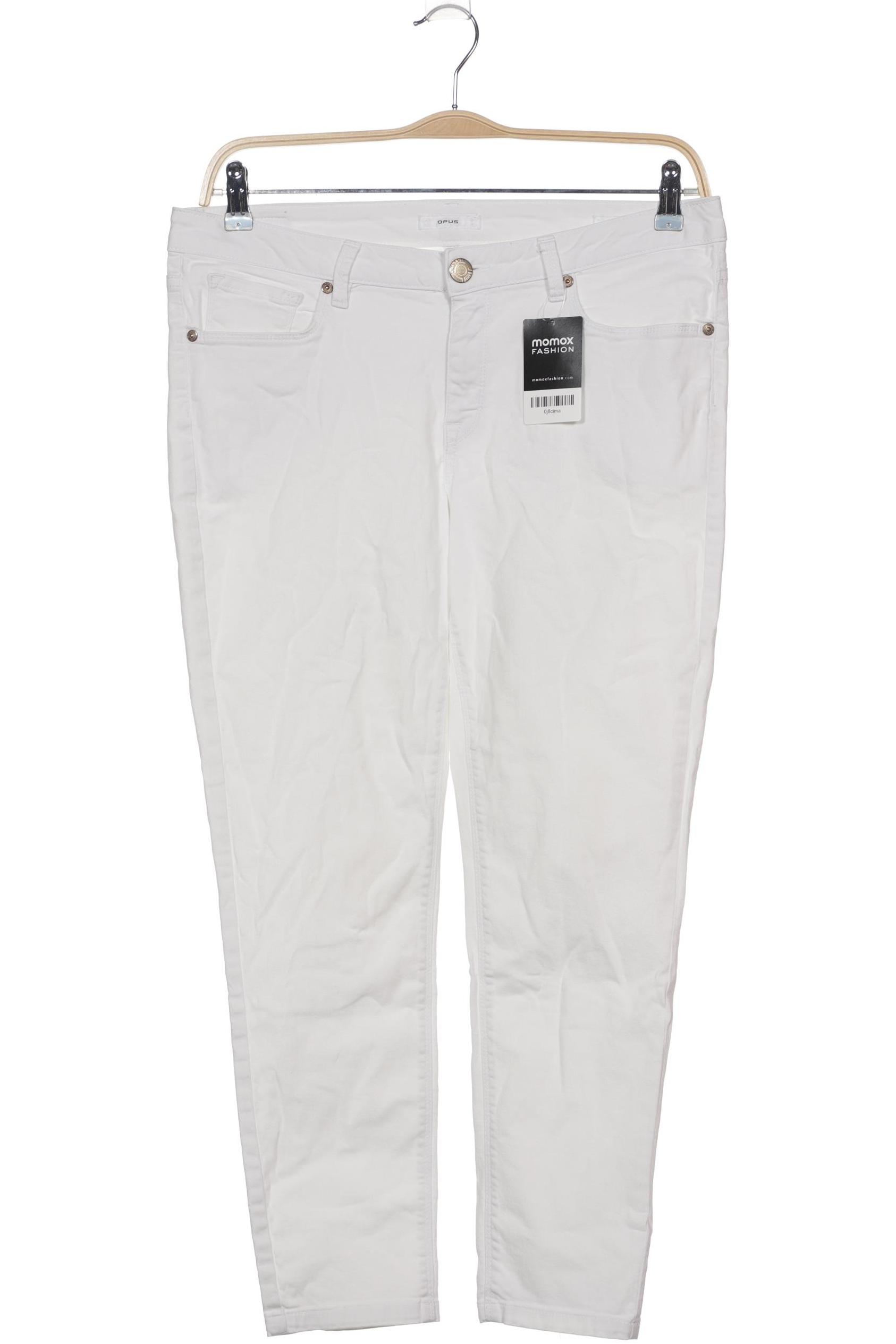

Opus Damen Jeans, weiß, Gr. 42