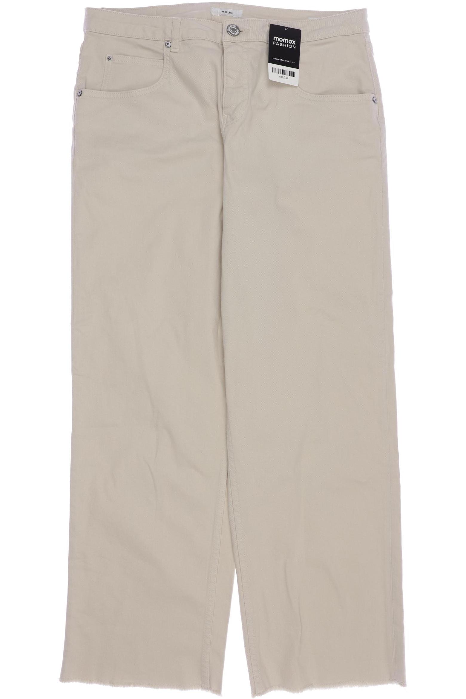 

Opus Damen Jeans, beige, Gr. 42