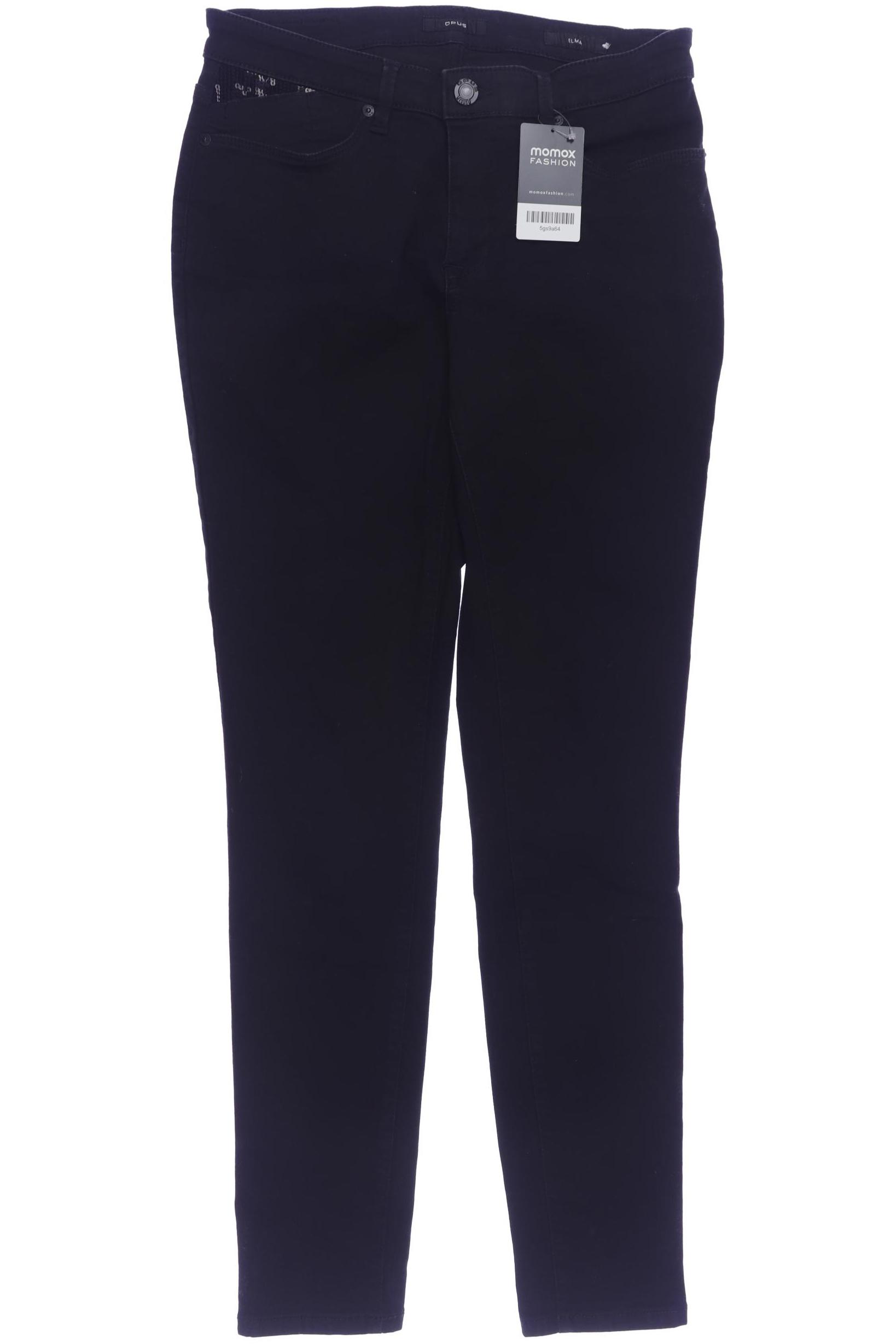 

Opus Damen Jeans, schwarz, Gr. 38