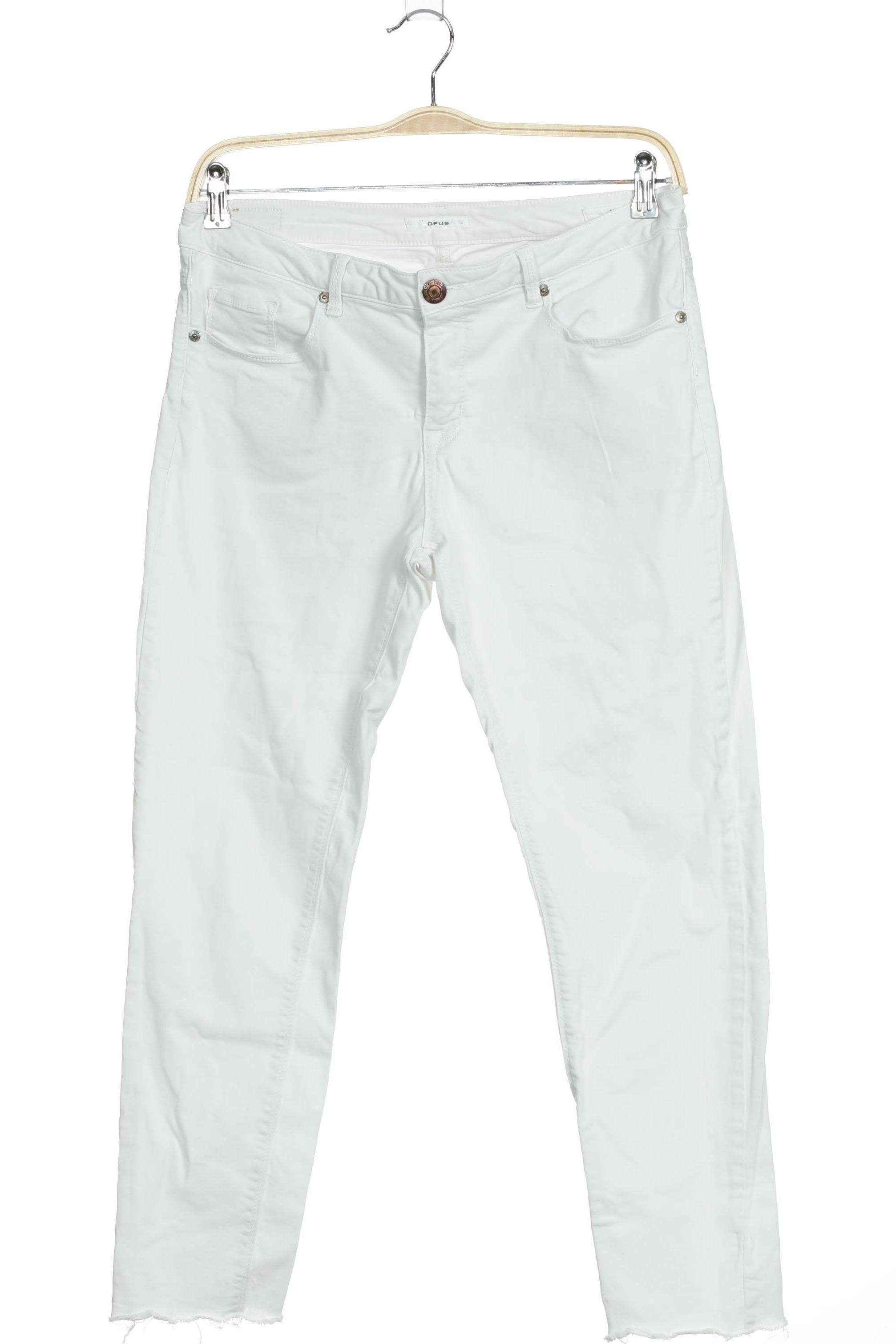 

Opus Damen Jeans, weiß, Gr. 42