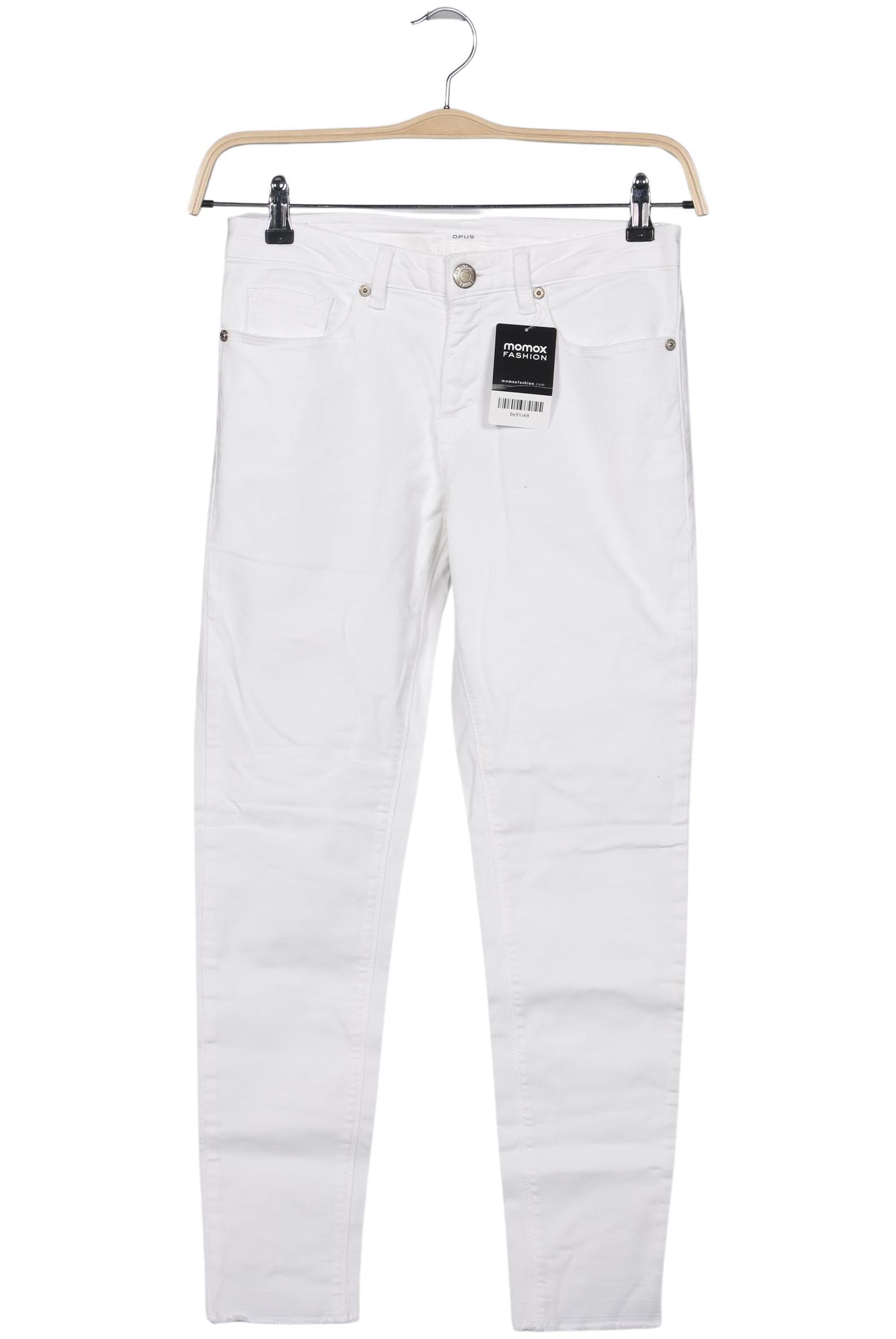 Thumbnail - Opus Damen Jeans, weiß, Gr. 38