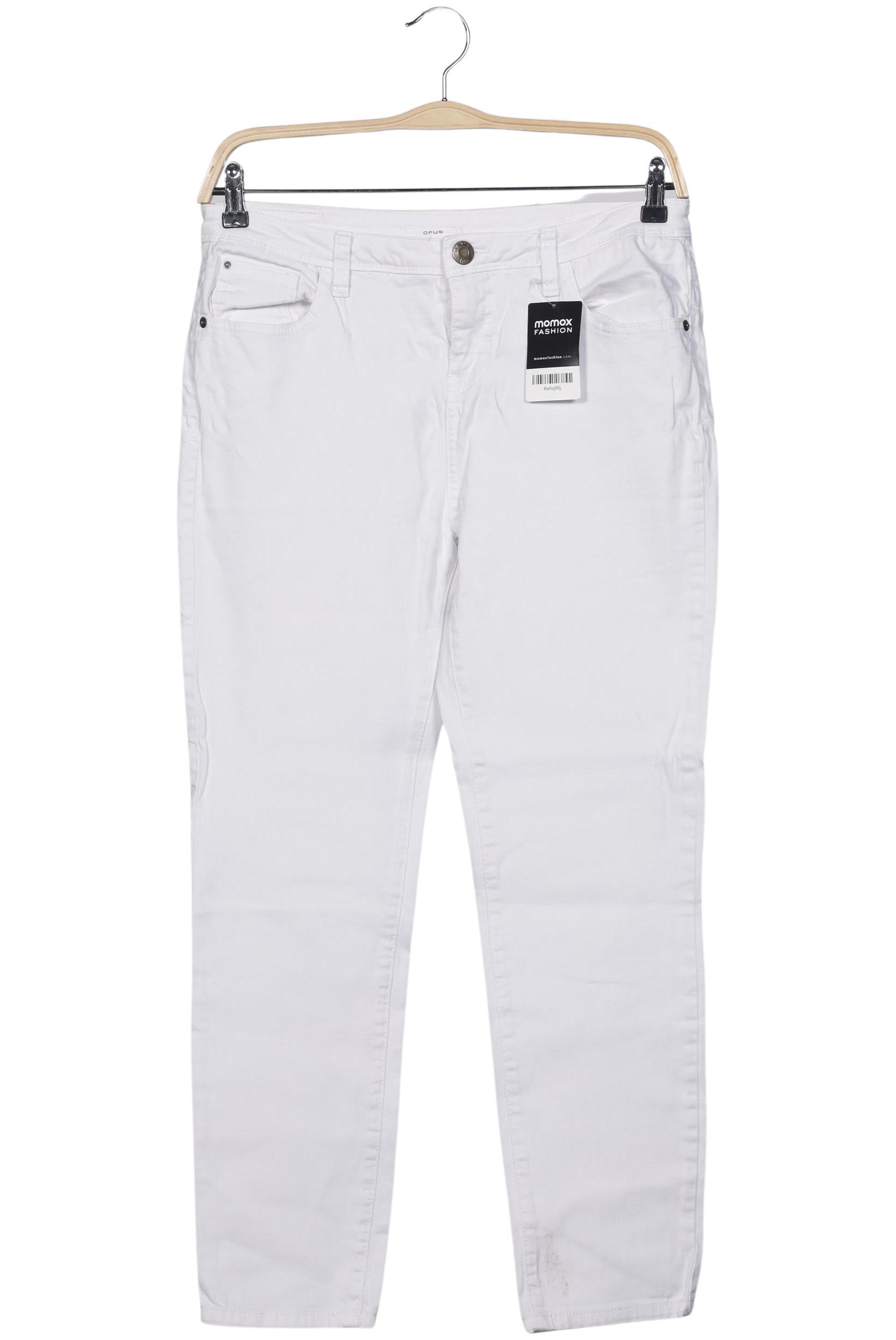 

Opus Damen Jeans, weiß, Gr. 42