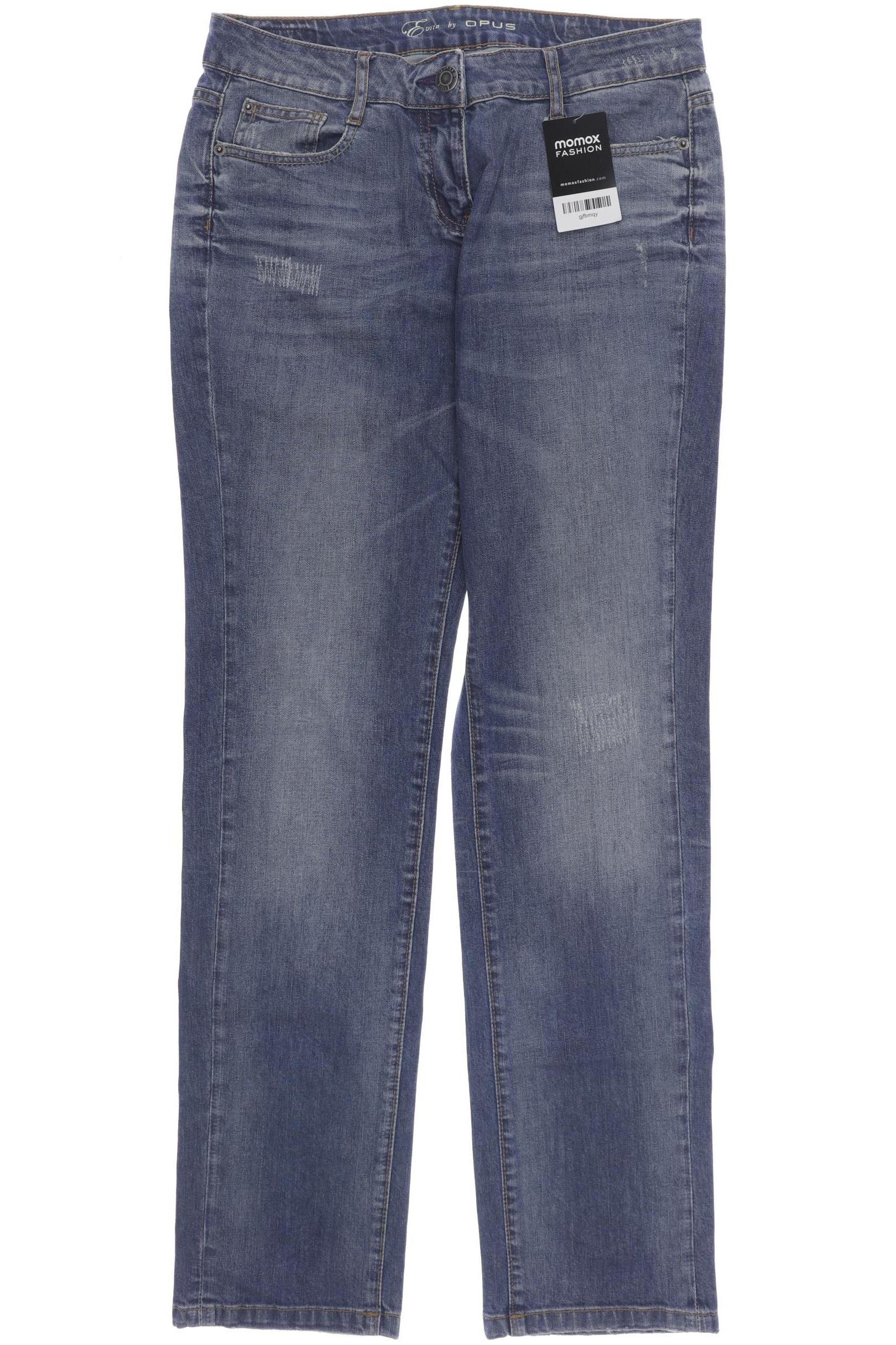 

Opus Damen Jeans, blau, Gr. 40