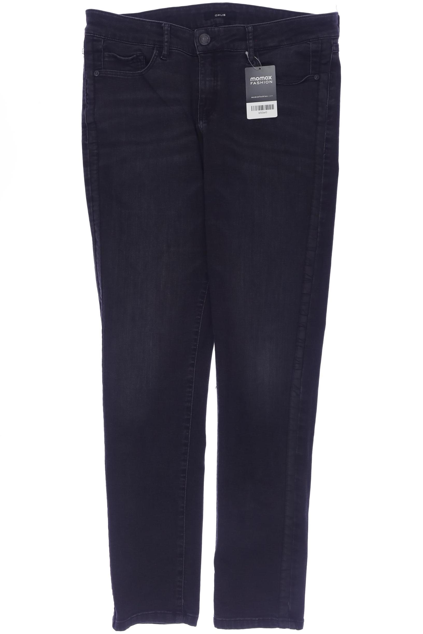 

Opus Damen Jeans, schwarz, Gr. 42