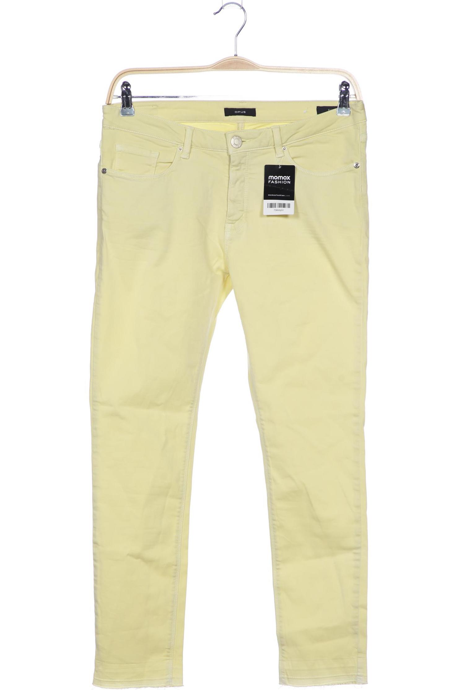 

Opus Damen Jeans, gelb, Gr. 42