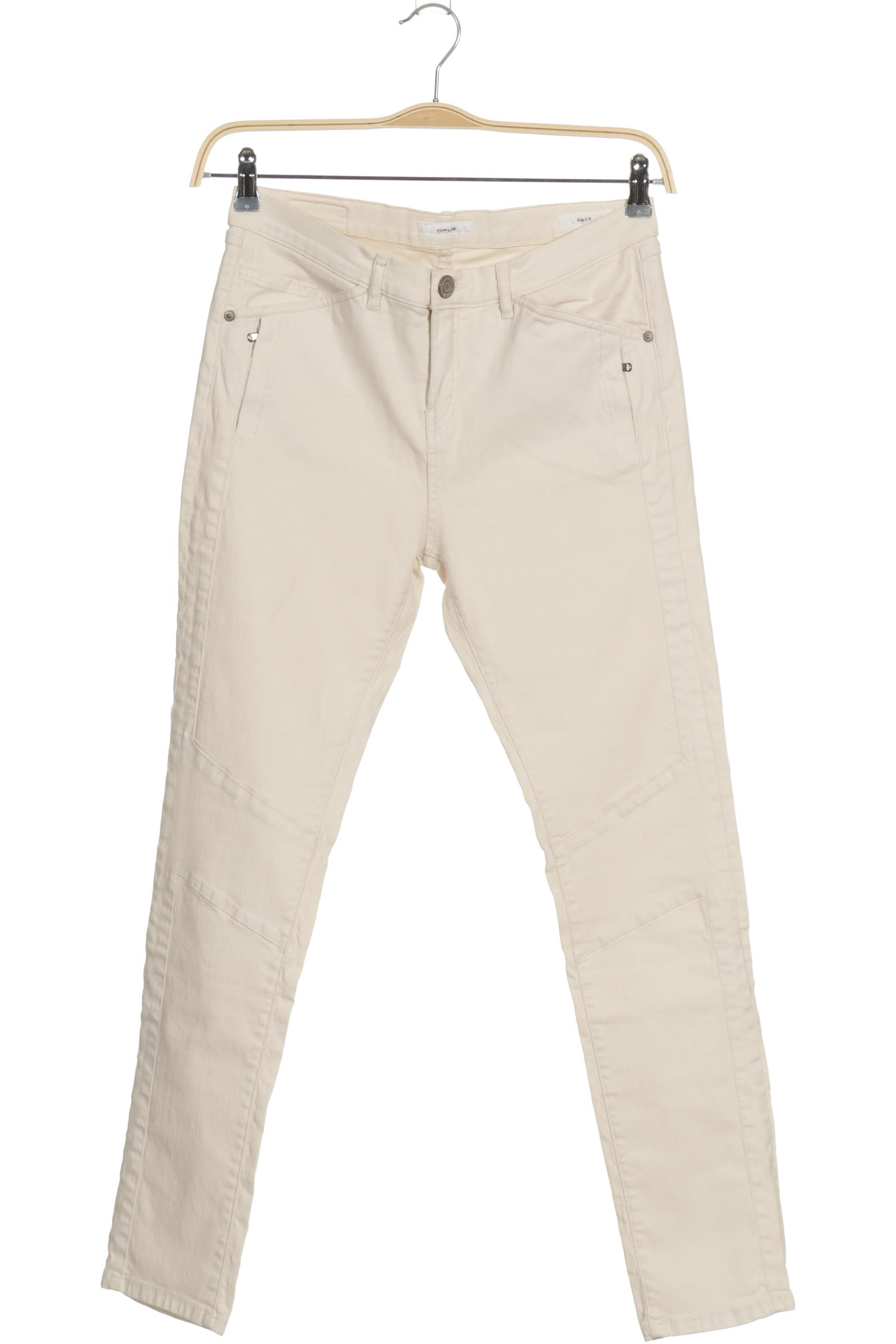 

Opus Damen Jeans, weiß, Gr. 40