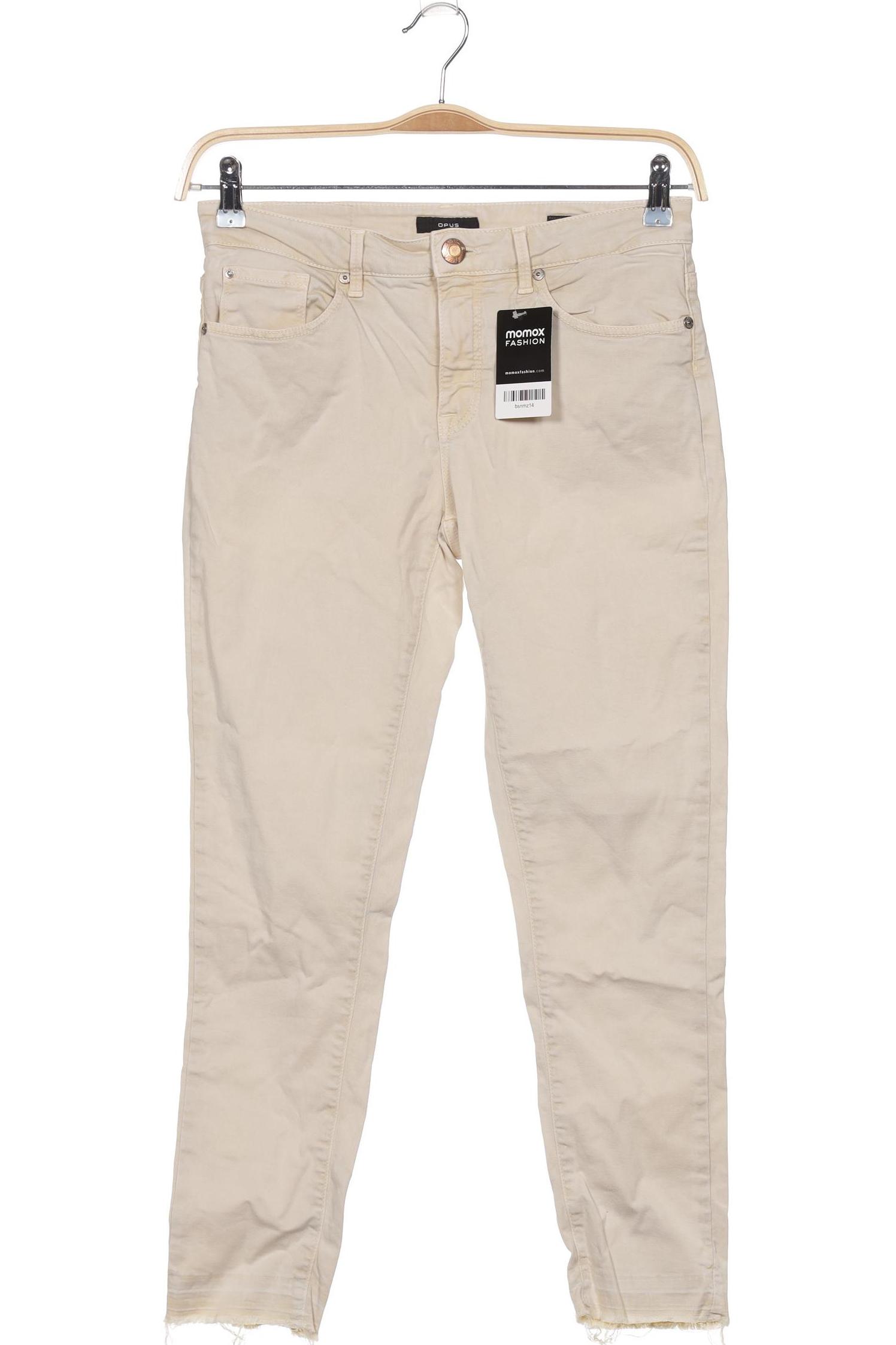 

Opus Damen Jeans, beige, Gr. 38