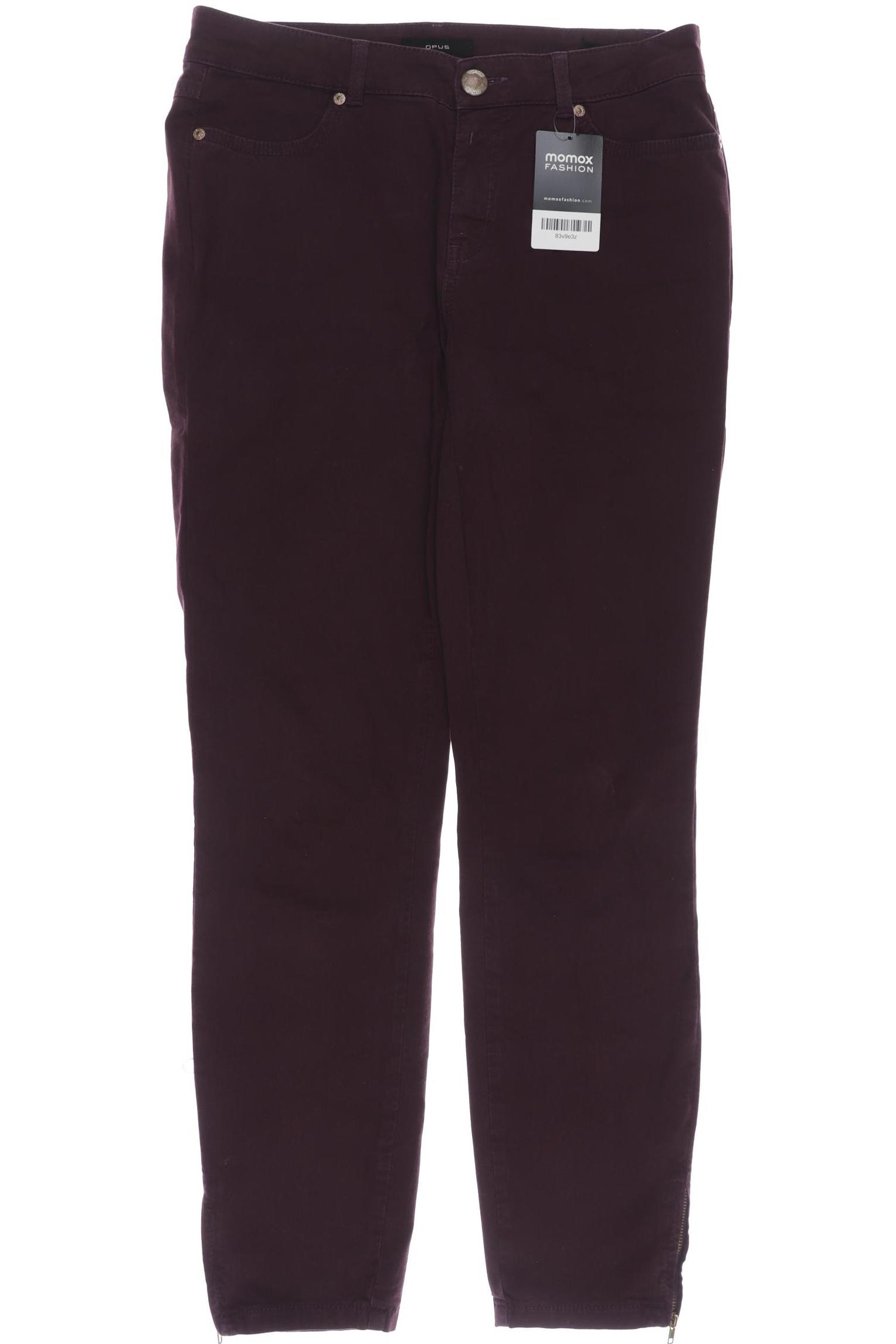 

Opus Damen Jeans, bordeaux, Gr. 36