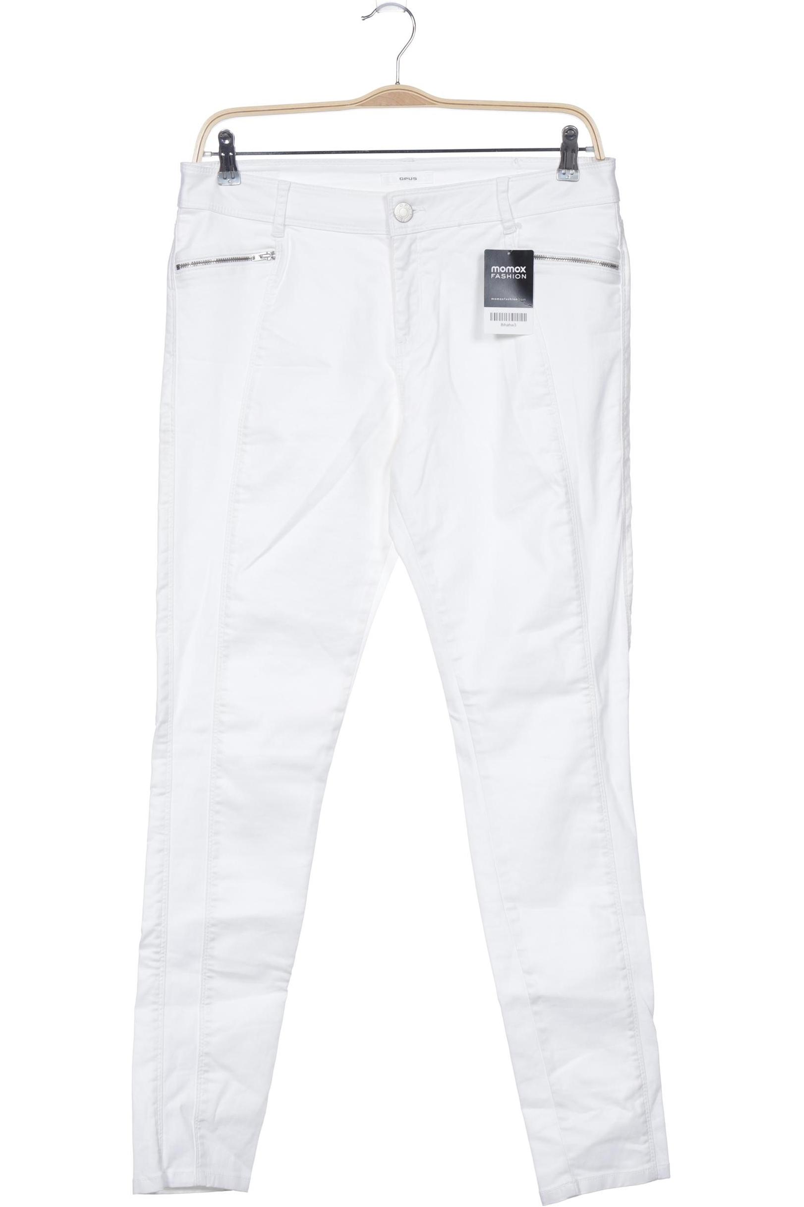 

Opus Damen Jeans, weiß, Gr. 42