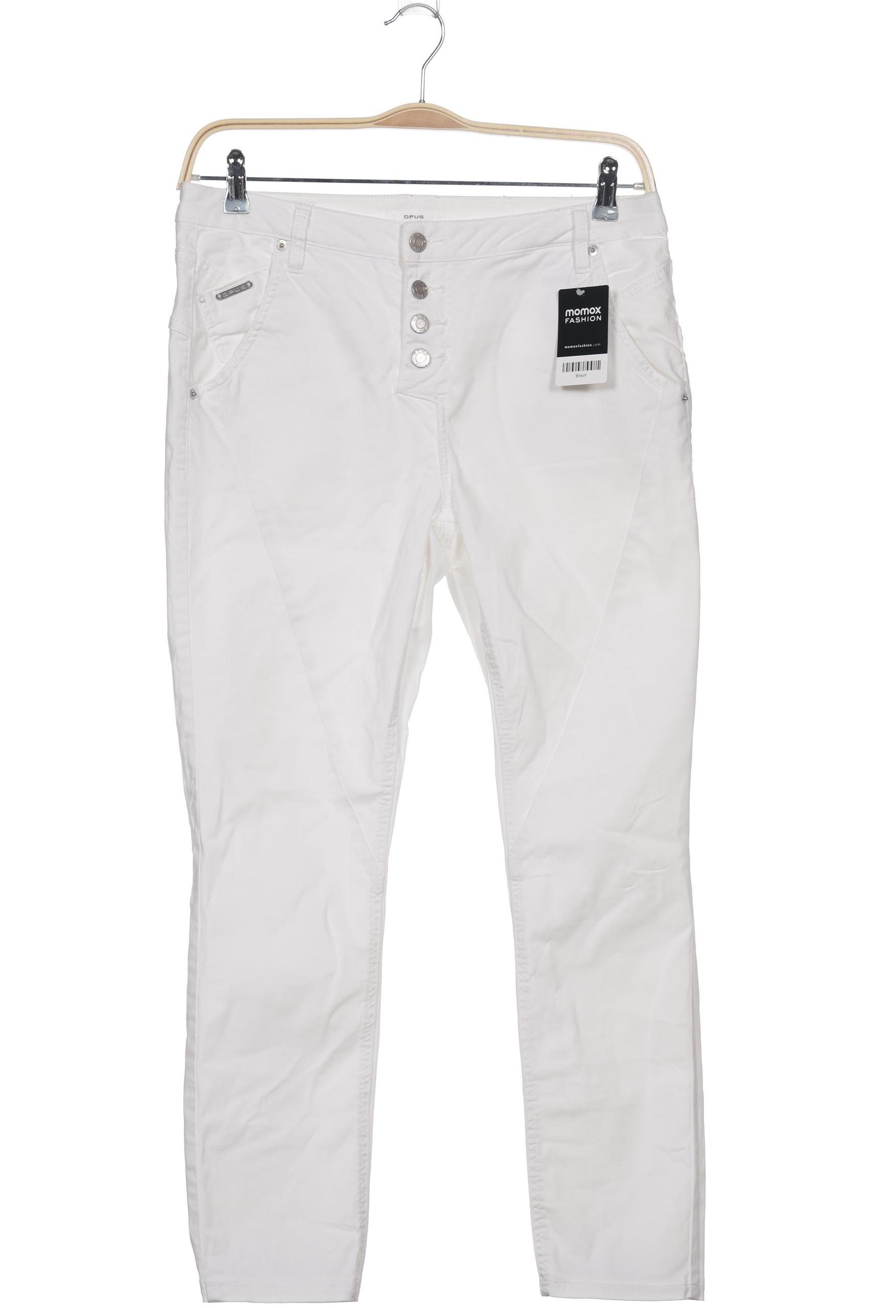 

Opus Damen Jeans, weiß, Gr. 40