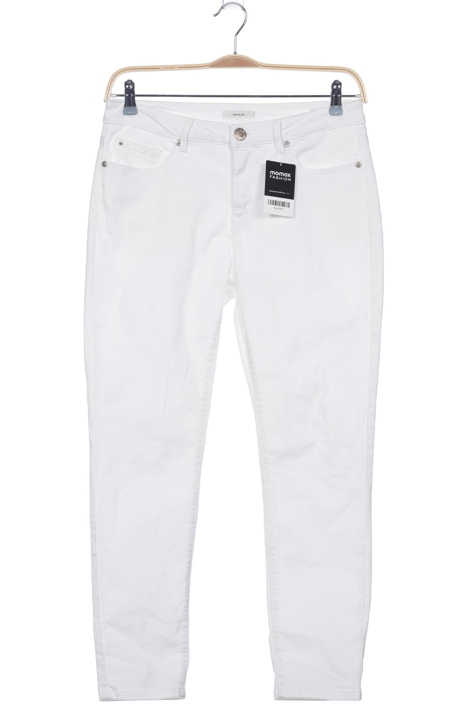 

Opus Damen Jeans, weiß, Gr. 40