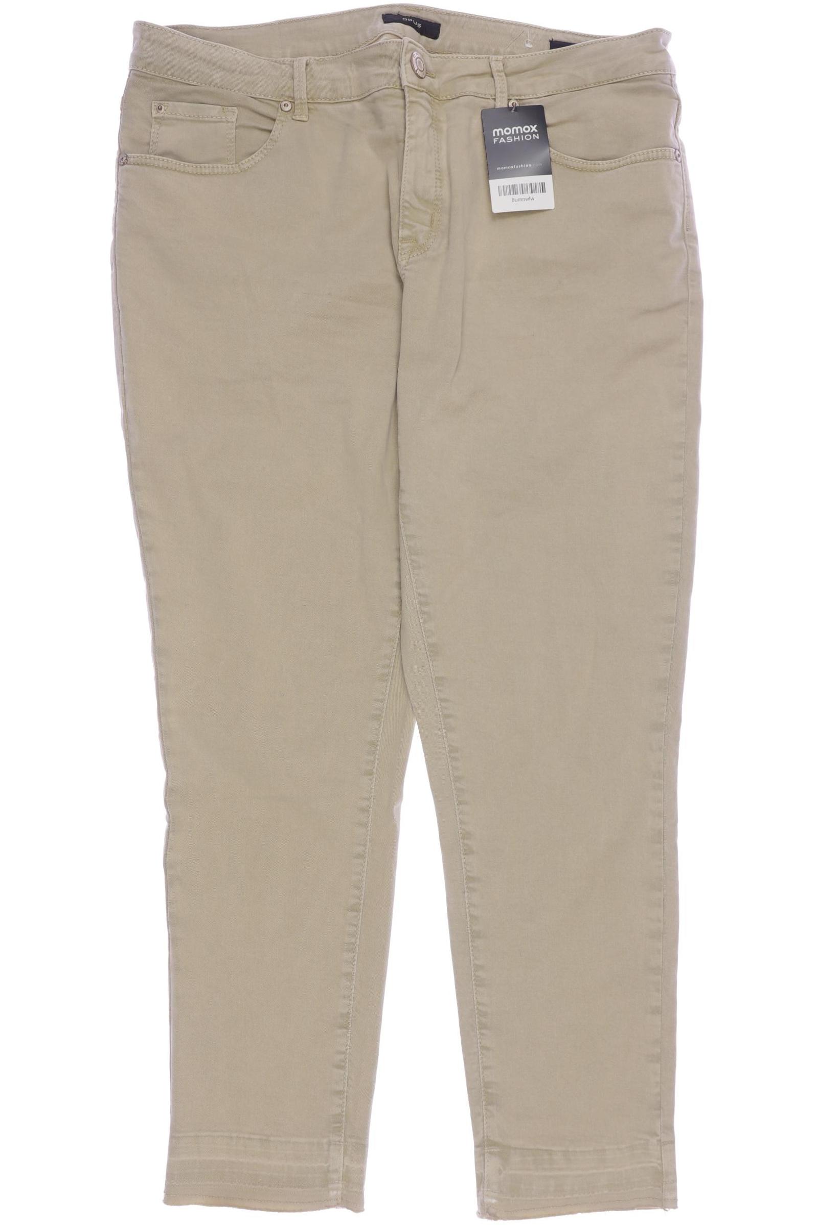 

Opus Damen Jeans, beige, Gr. 44