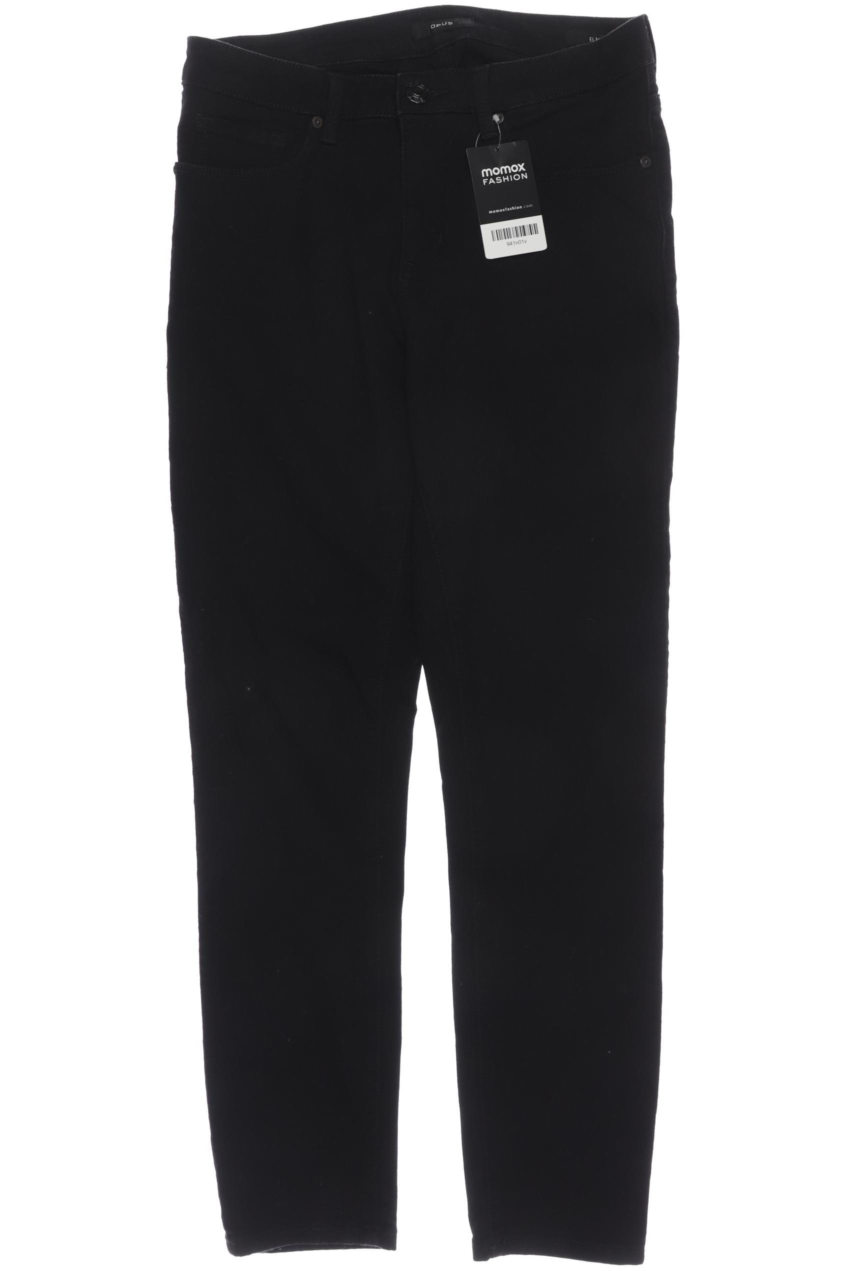 

Opus Damen Jeans, schwarz, Gr. 38
