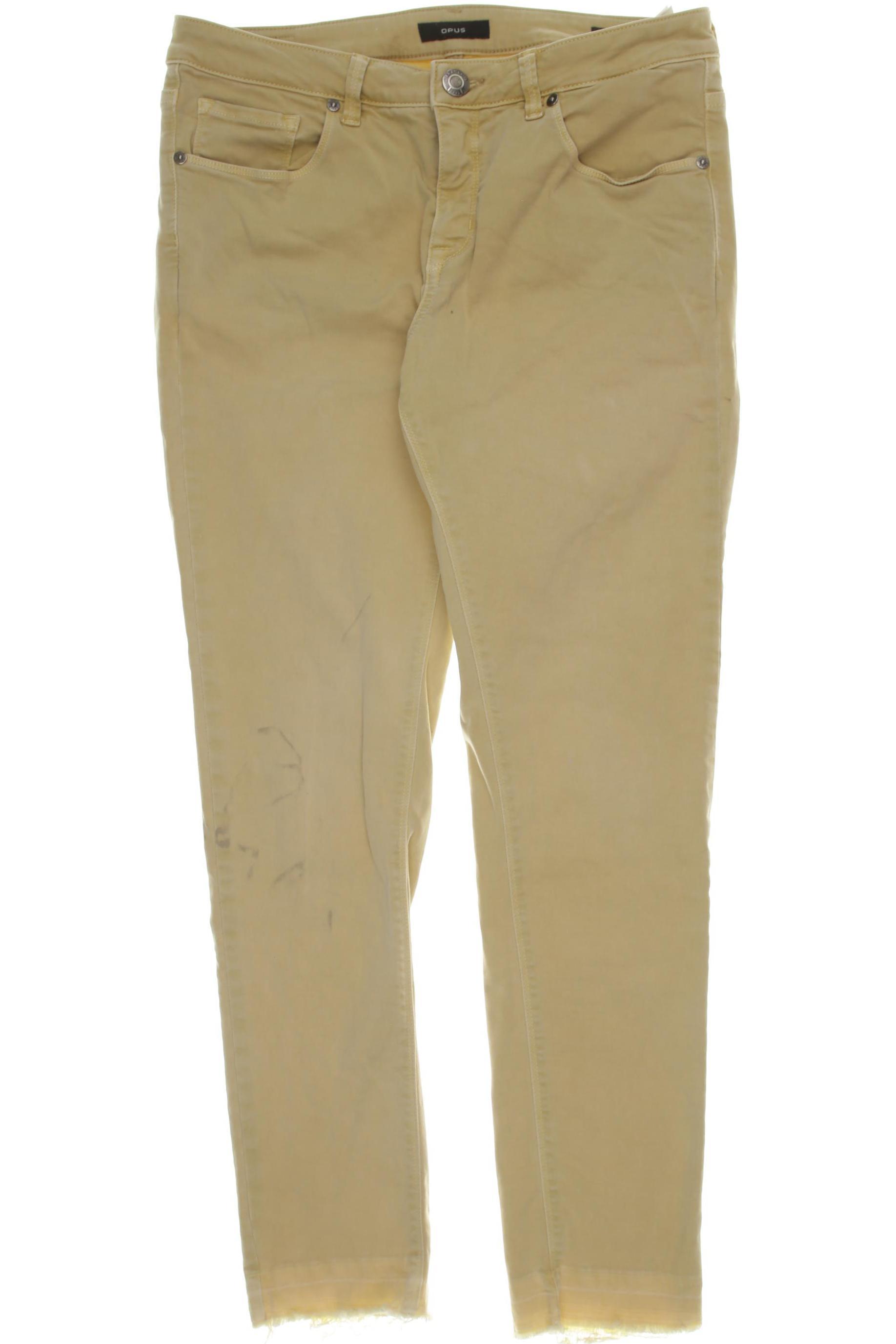 

Opus Damen Jeans, beige, Gr. 40